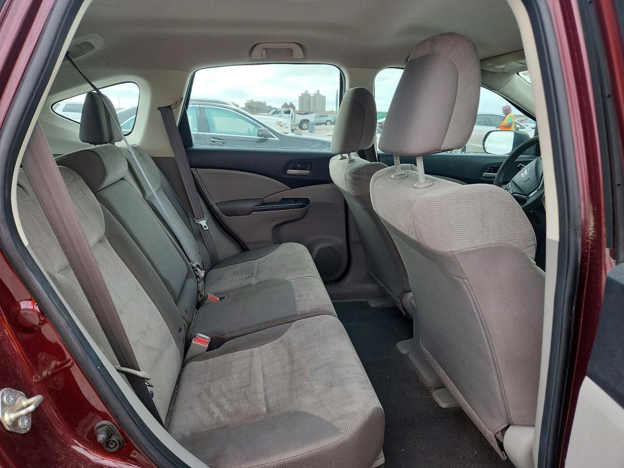 2014 Honda Cr-v Lx Red vin: 5J6RM3H33EL005561