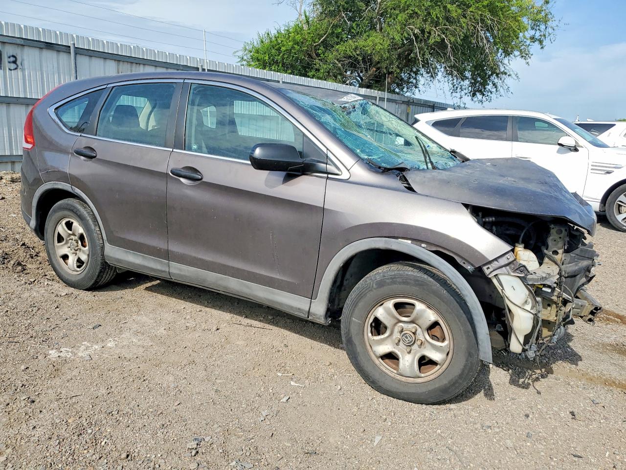 2012 Honda Cr-v Lx Brown vin: 5J6RM3H34CL009339