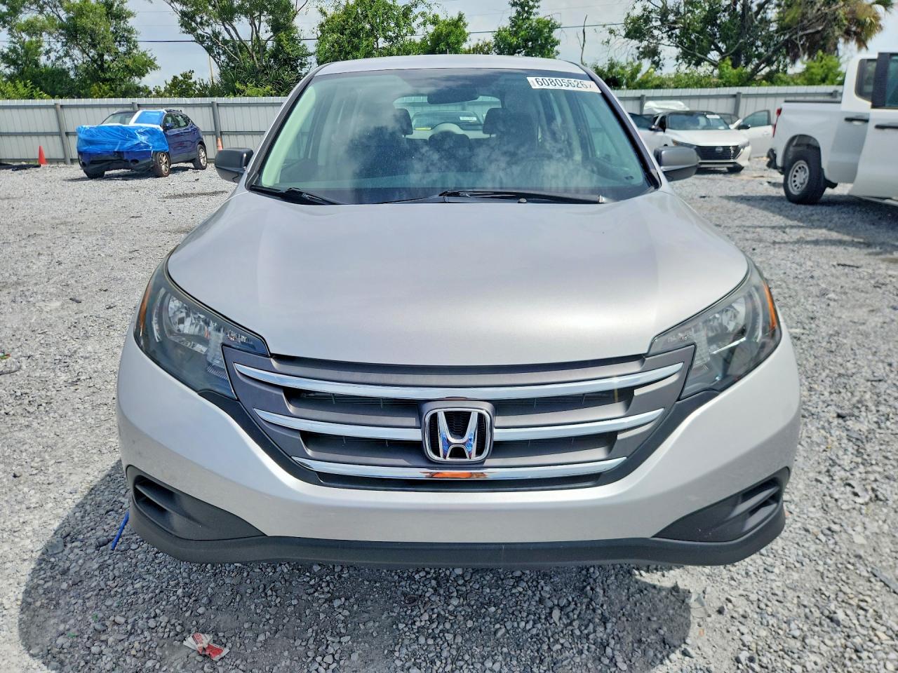 2012 Honda Cr-v Lx Silver vin: 5J6RM3H34CL015271