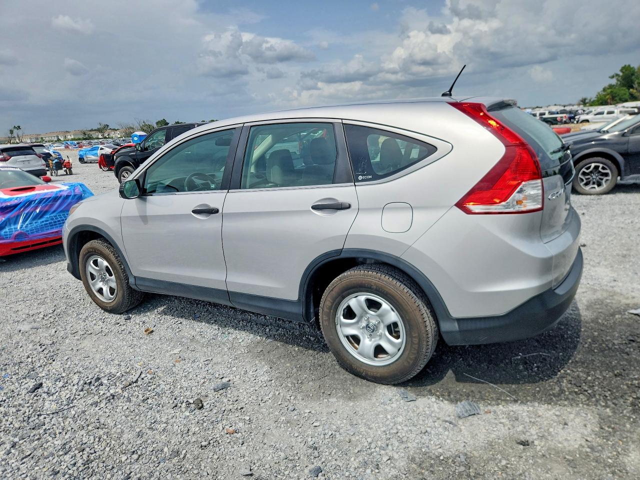 2012 Honda Cr-v Lx Silver vin: 5J6RM3H34CL015271