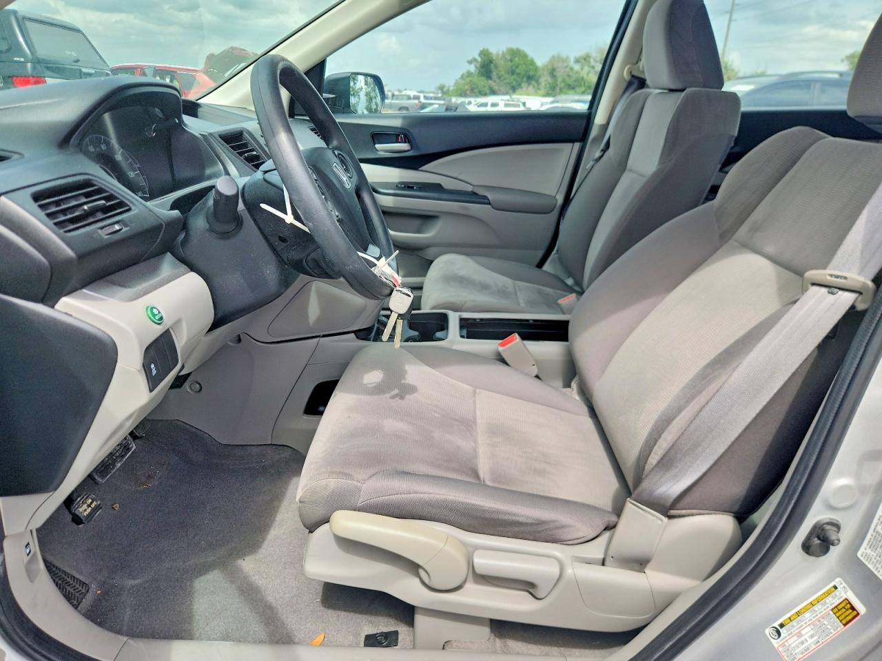 2012 Honda Cr-v Lx Silver vin: 5J6RM3H34CL015271