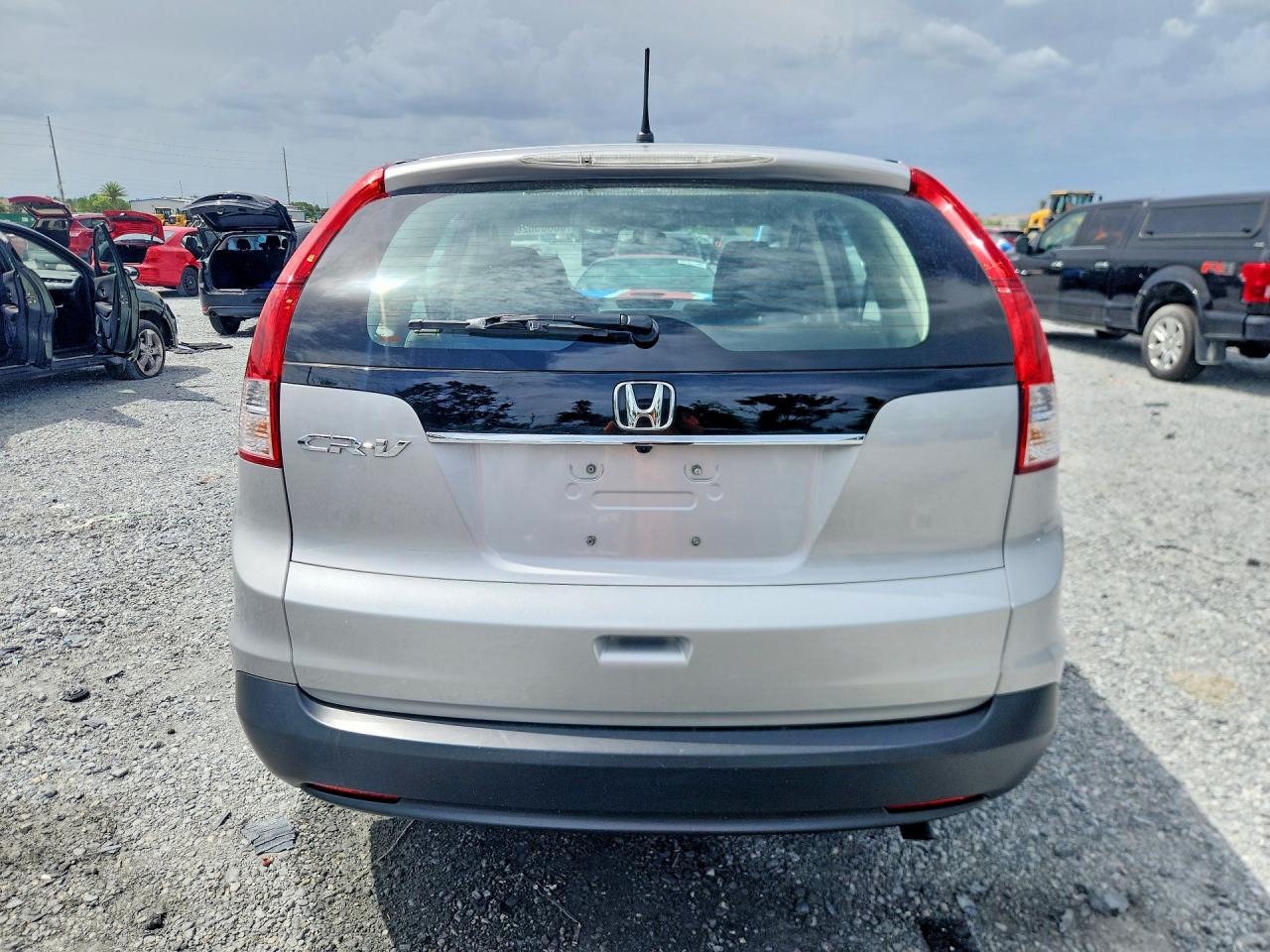 2012 Honda Cr-v Lx Silver vin: 5J6RM3H34CL015271