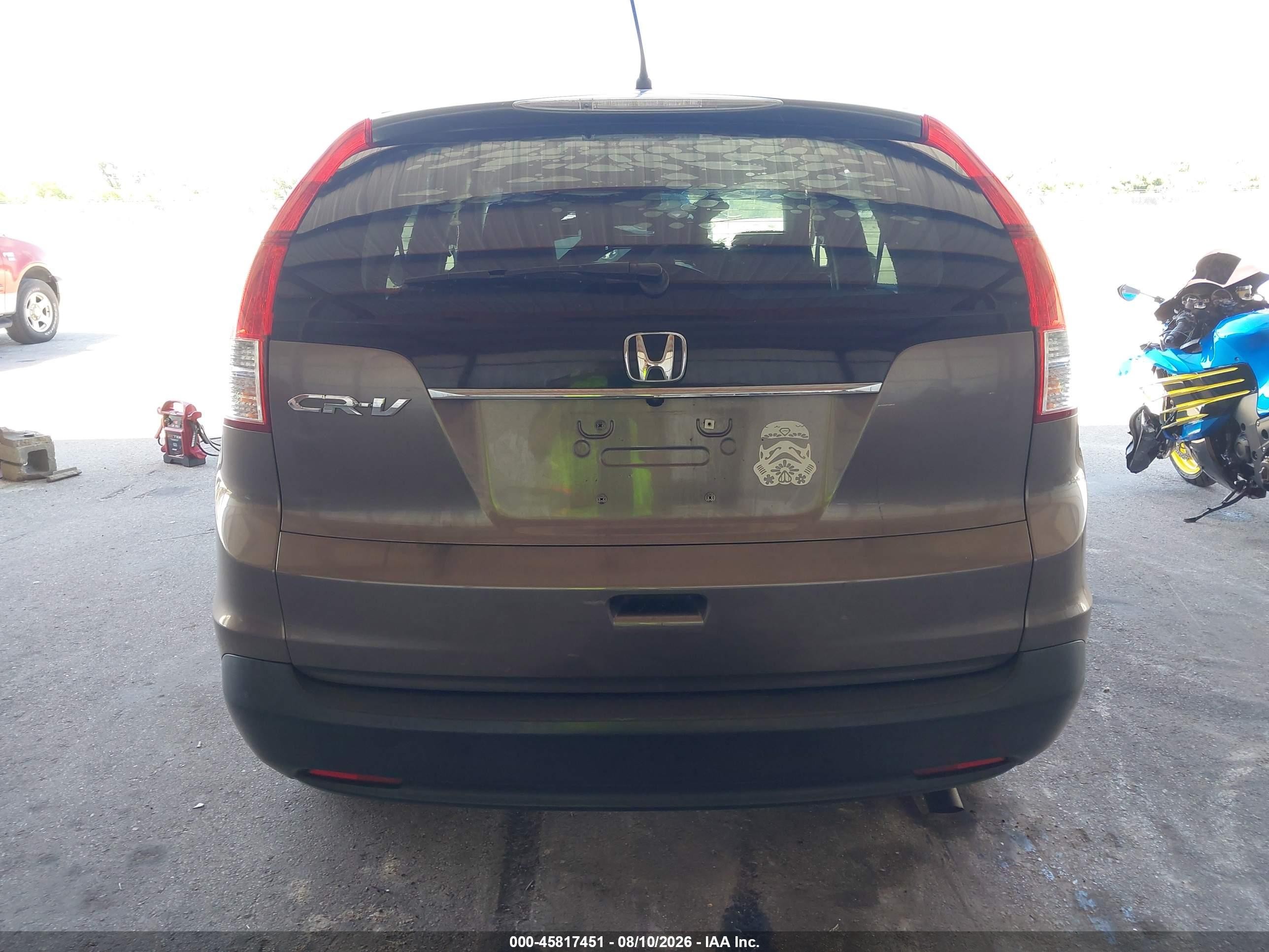 2012 Honda Cr-v Lx Brown vin: 5J6RM3H34CL016310