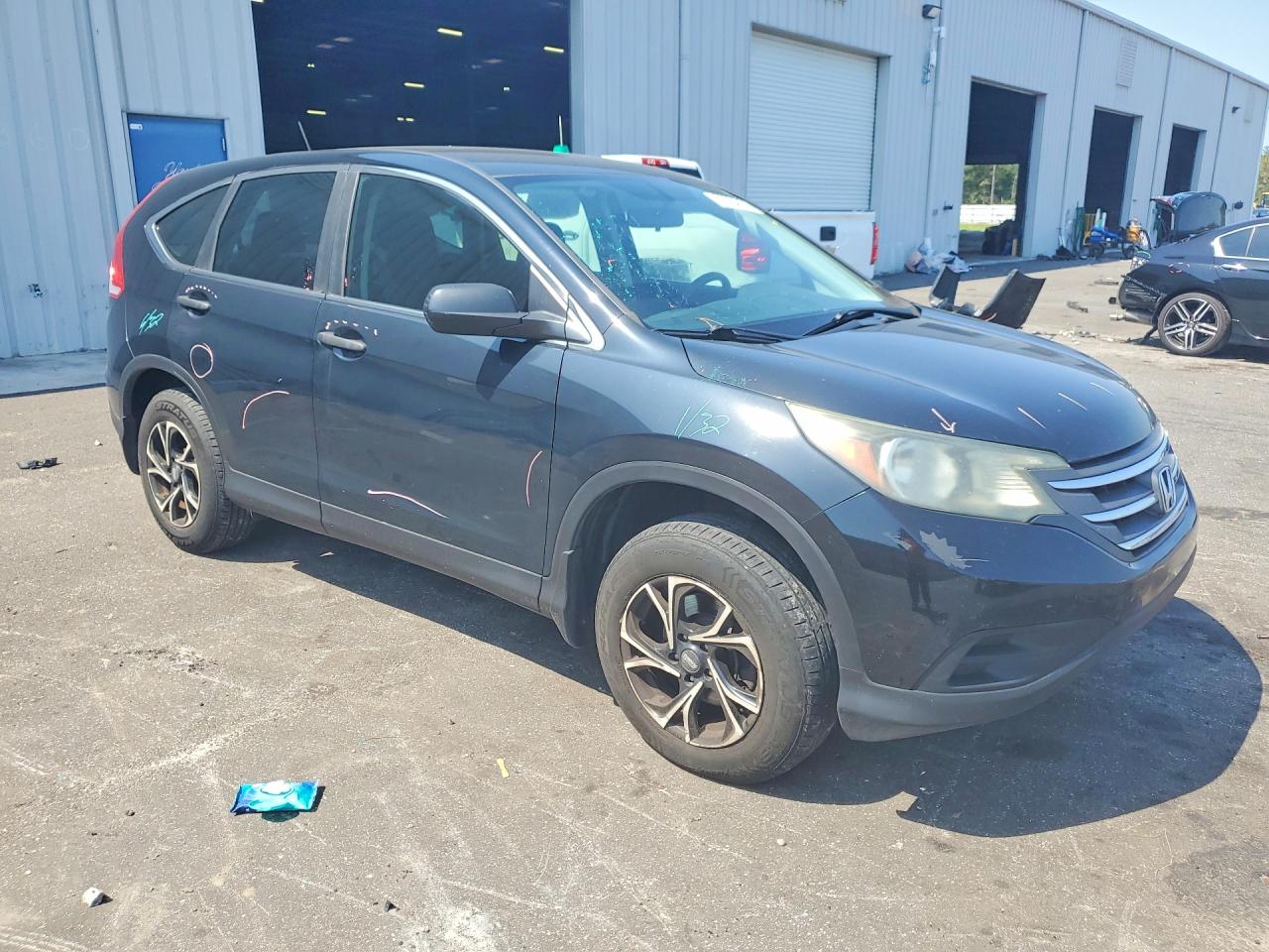2012 Honda Cr-v Lx Black vin: 5J6RM3H34CL019000