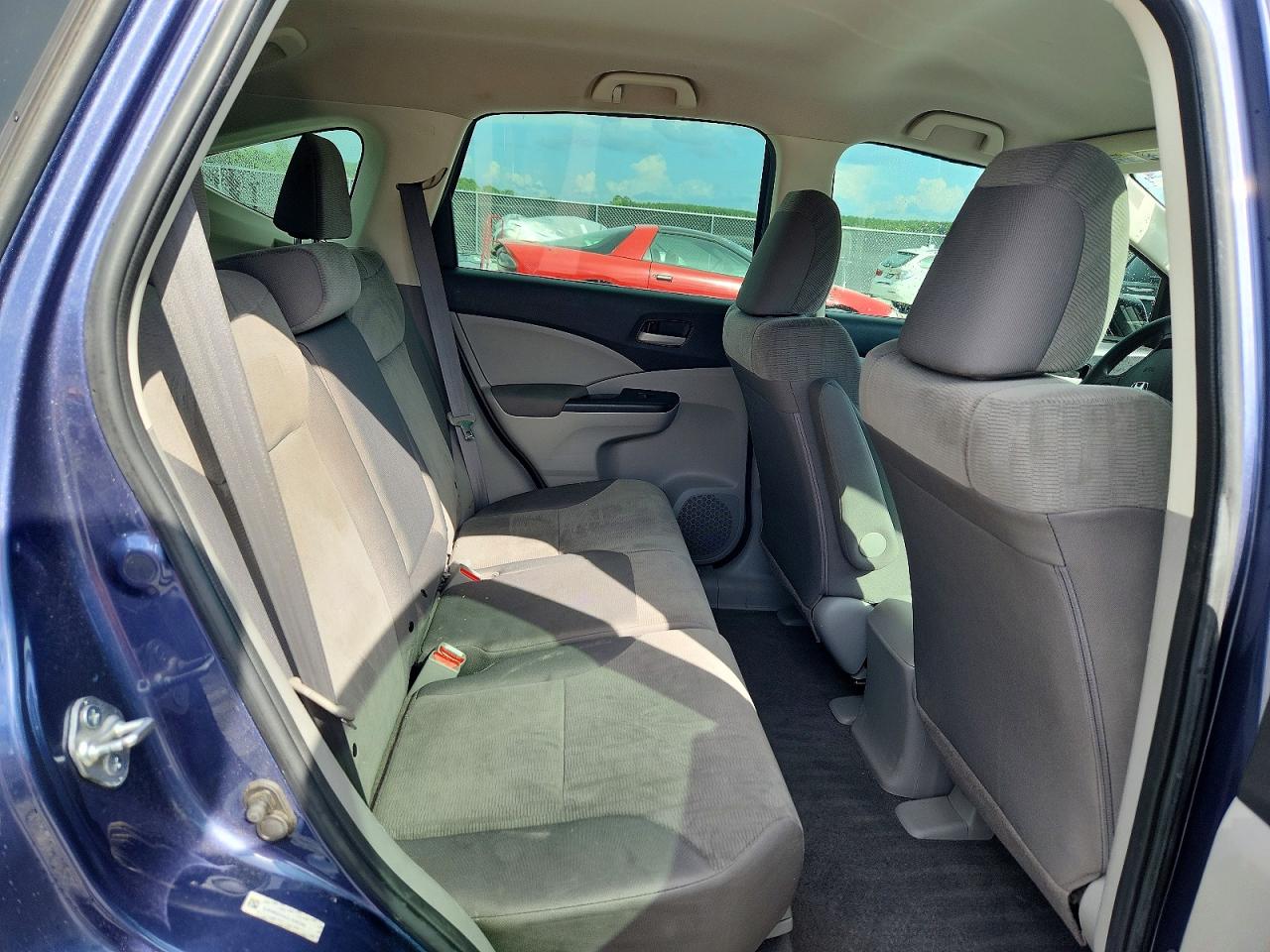 2012 Honda Cr-v Lx Blue vin: 5J6RM3H34CL036380
