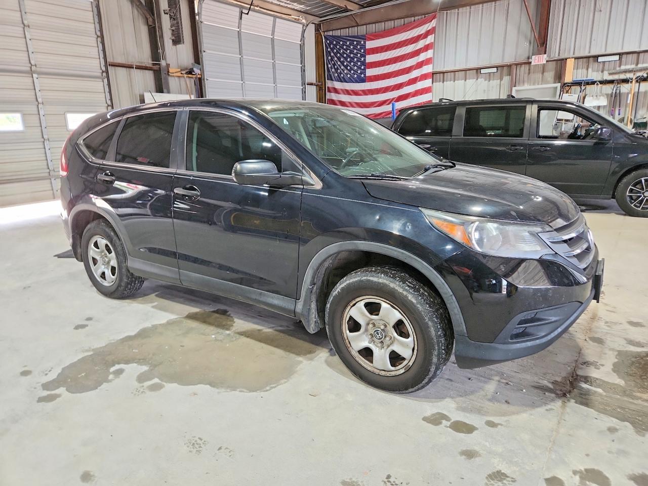 2012 Honda Cr-v Lx Black vin: 5J6RM3H34CL038873
