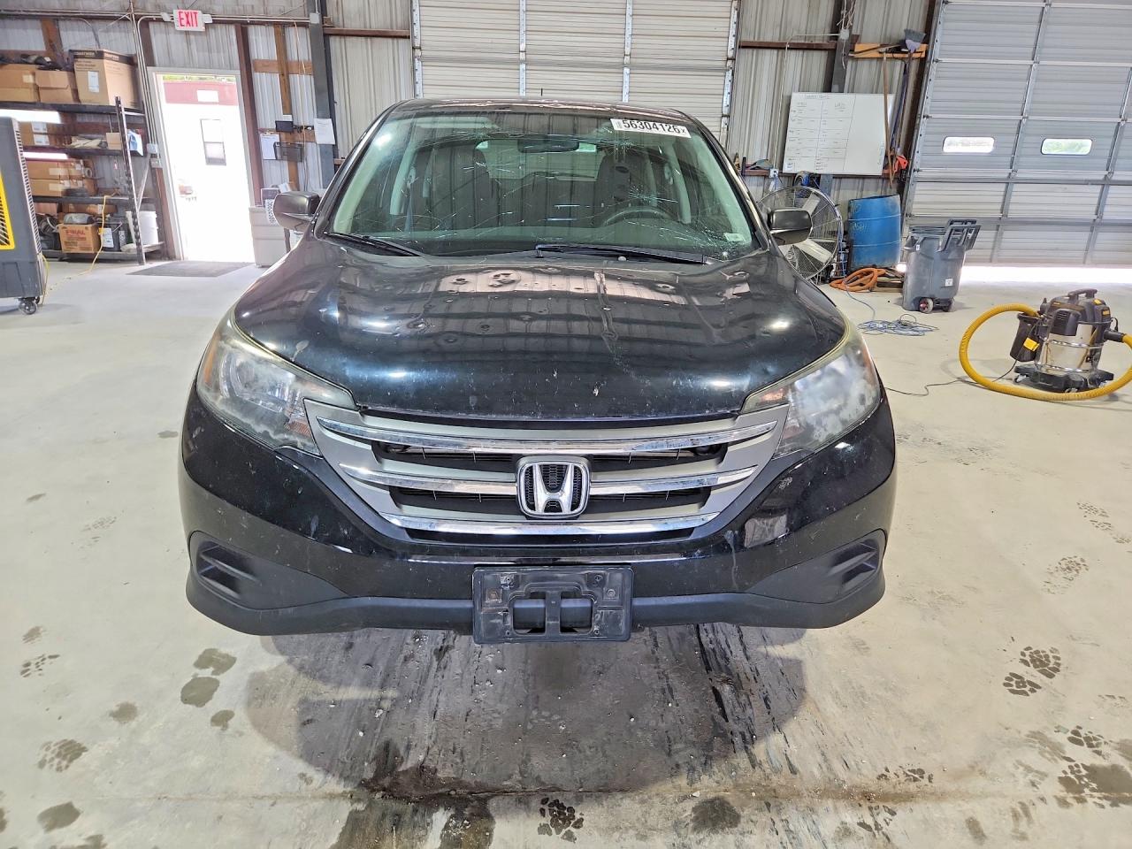 2012 Honda Cr-v Lx Black vin: 5J6RM3H34CL038873