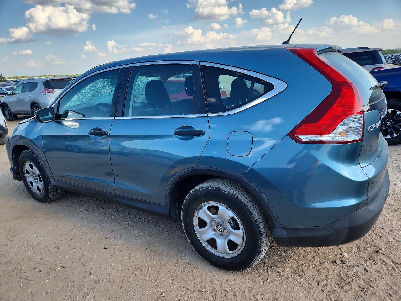 2013 Honda Cr-v Lx Синий vin: 5J6RM3H34DL038339