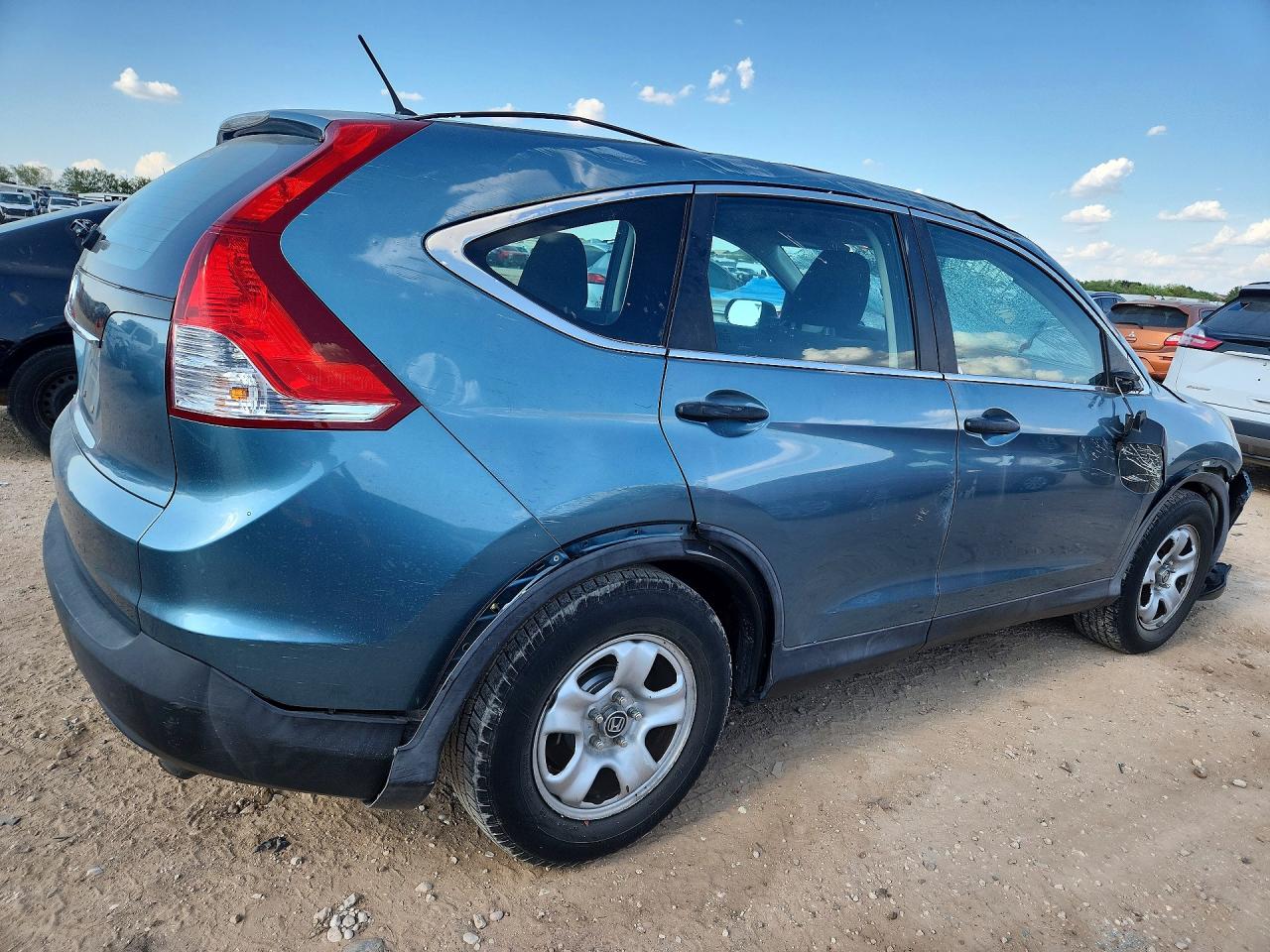 2013 Honda Cr-v Lx Синий vin: 5J6RM3H34DL038339