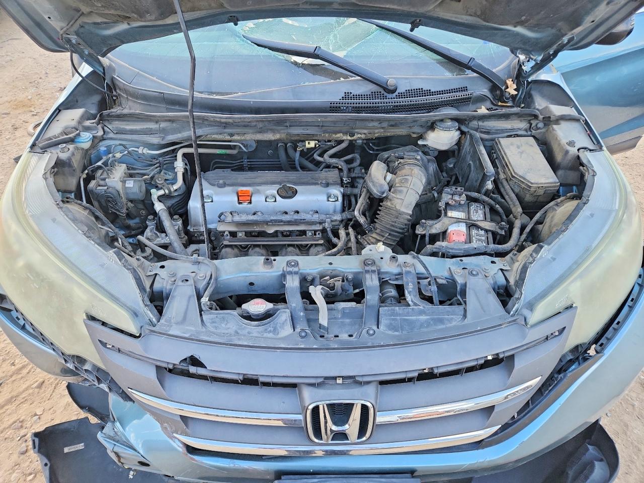2013 Honda Cr-v Lx Синий vin: 5J6RM3H34DL038339