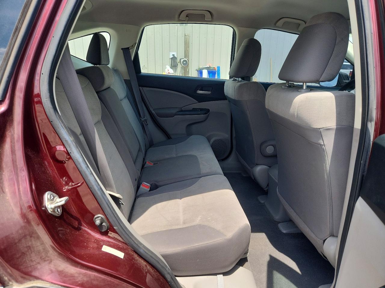 2013 Honda Cr-v Lx Burgundy vin: 5J6RM3H34DL041337