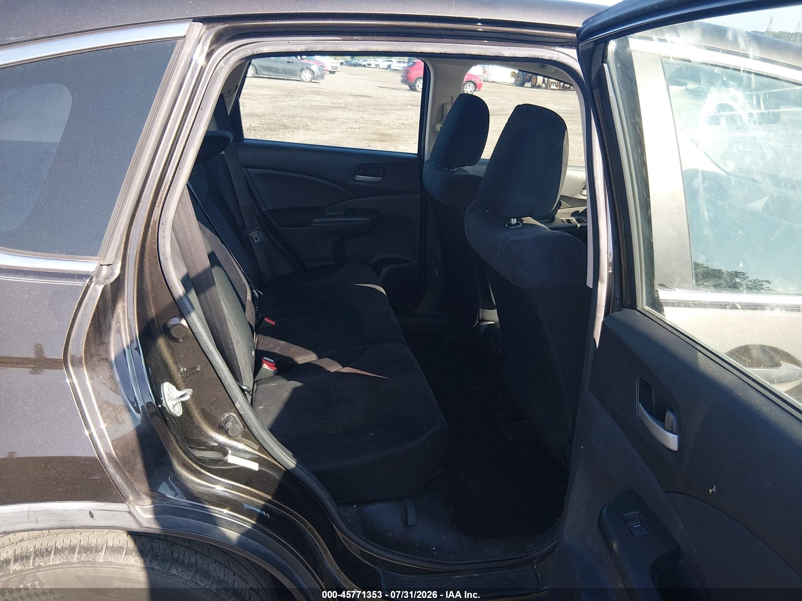 2013 Honda Cr-v Lx Black vin: 5J6RM3H34DL044352