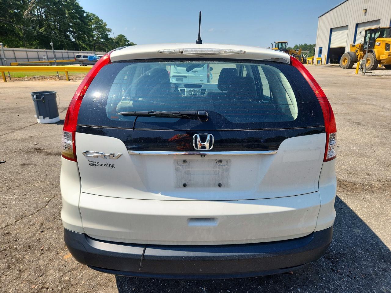 2014 Honda Cr-v Lx White vin: 5J6RM3H34EL004368