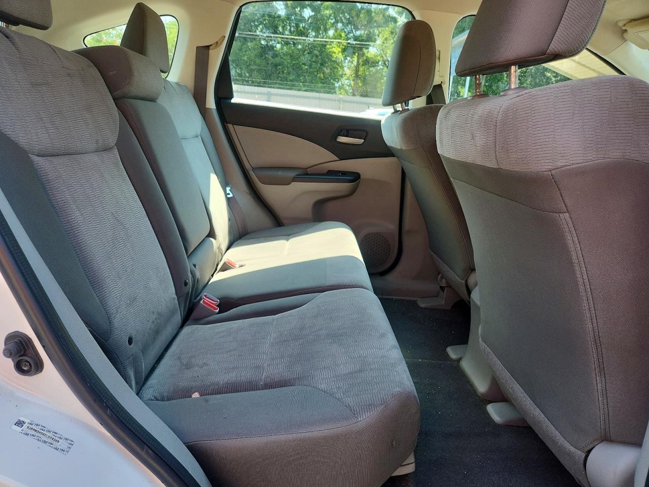 2014 Honda Cr-v Lx White vin: 5J6RM3H34EL004368