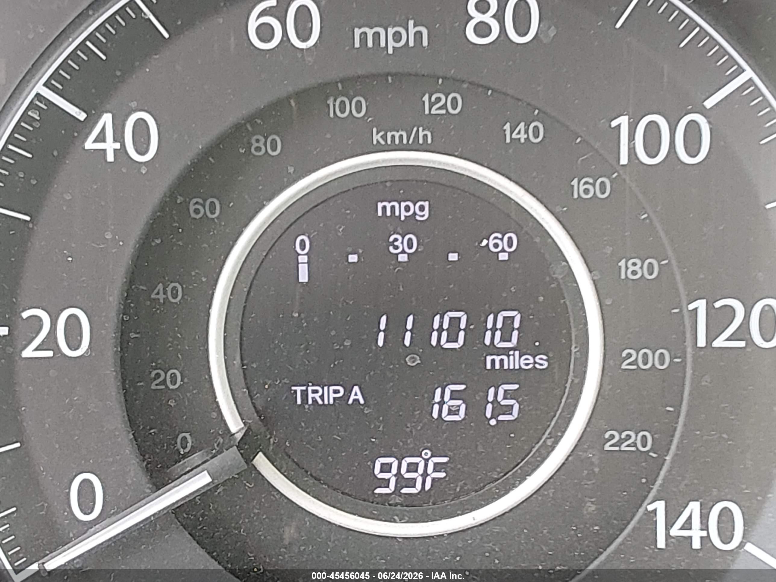 2014 Honda Cr-v Lx White vin: 5J6RM3H34EL005357