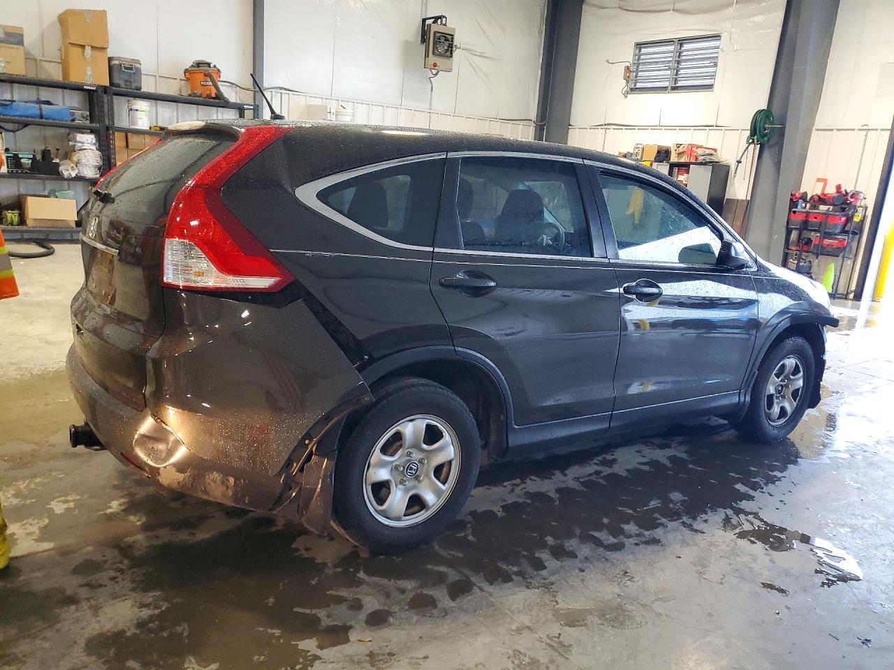 2014 Honda Cr-v Lx Black vin: 5J6RM3H34EL013751