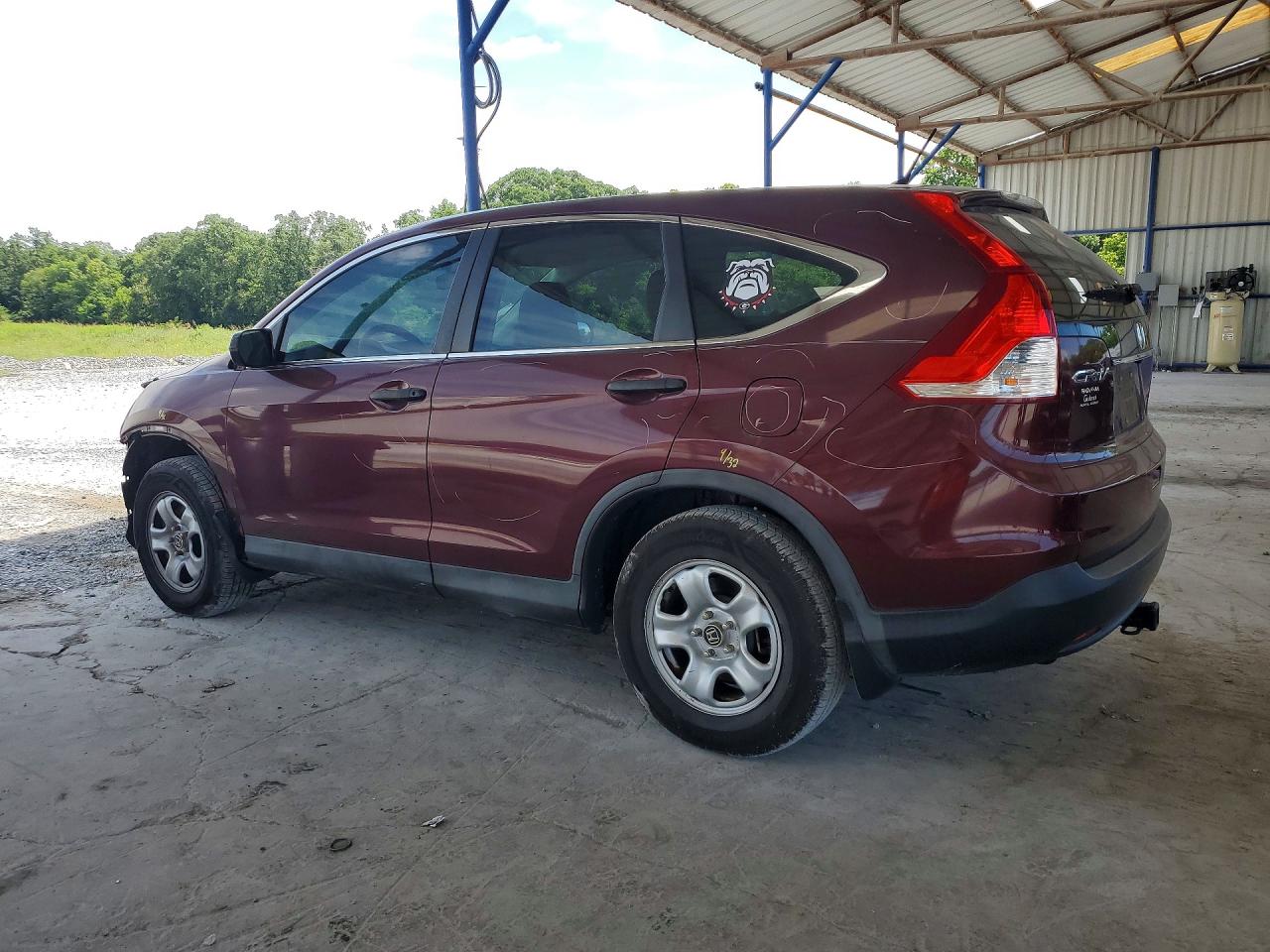 2014 Honda Cr-v Lx Бордовый vin: 5J6RM3H34EL013927