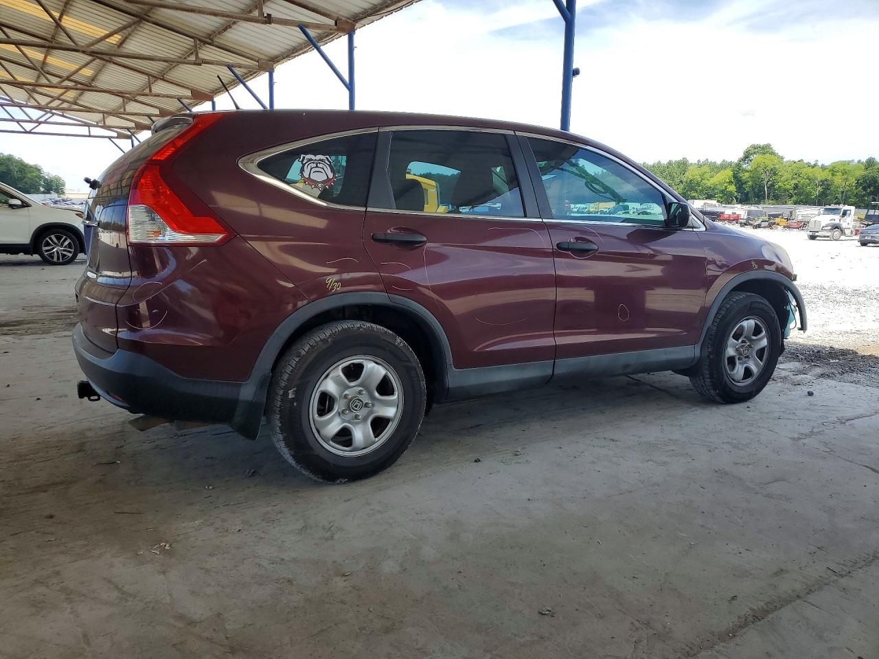2014 Honda Cr-v Lx Бордовый vin: 5J6RM3H34EL013927