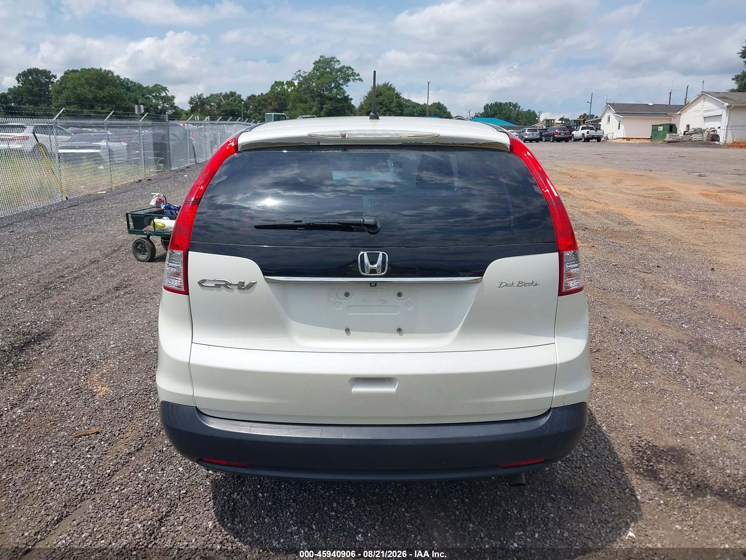 2014 Honda Cr-v Lx White vin: 5J6RM3H34EL016567