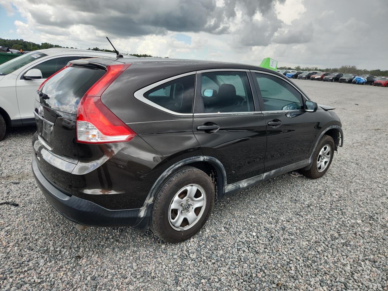 2014 Honda Cr-v Lx Gray vin: 5J6RM3H34EL016715