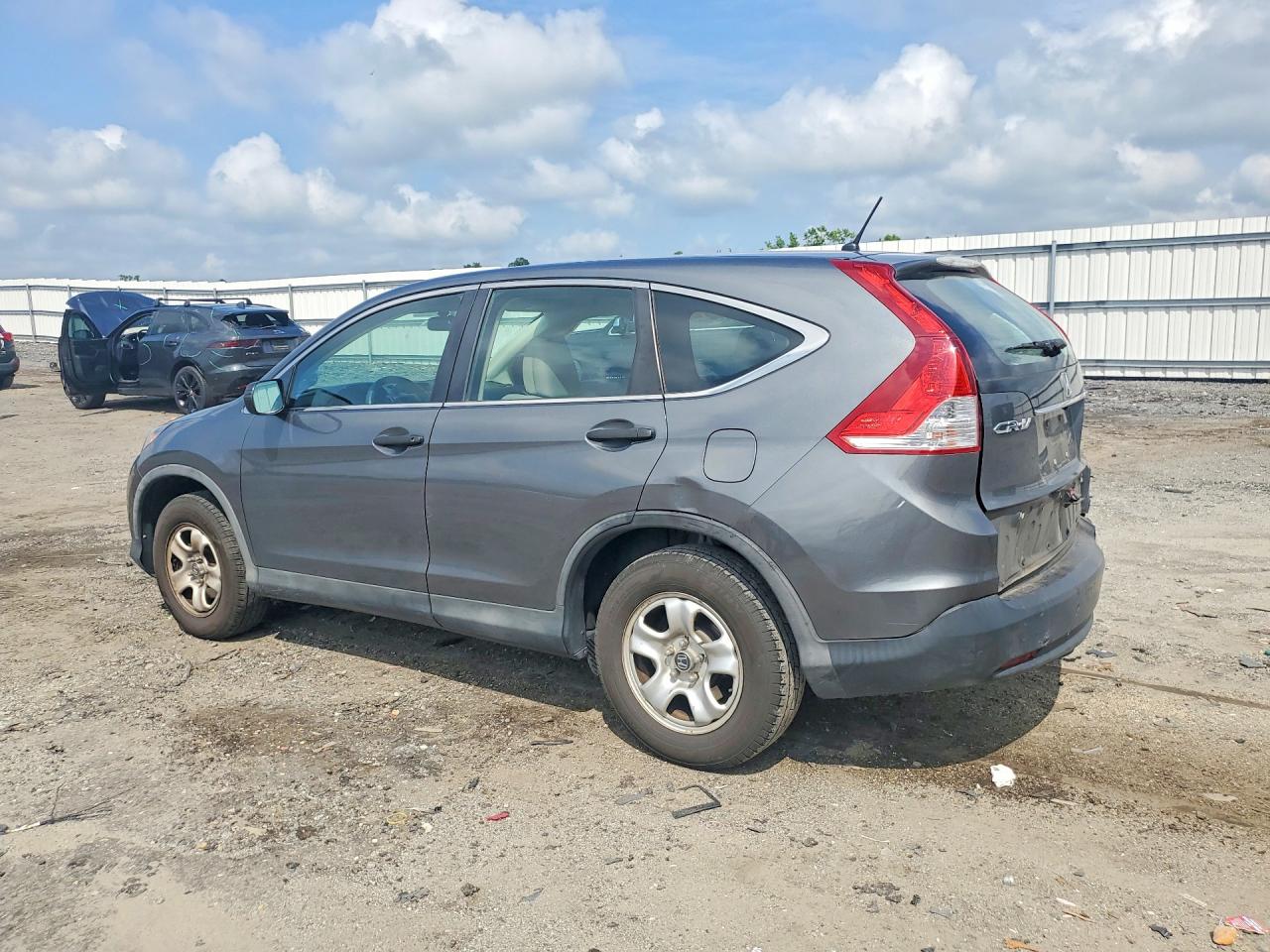 2014 Honda Cr-v Lx Charcoal vin: 5J6RM3H34EL021946