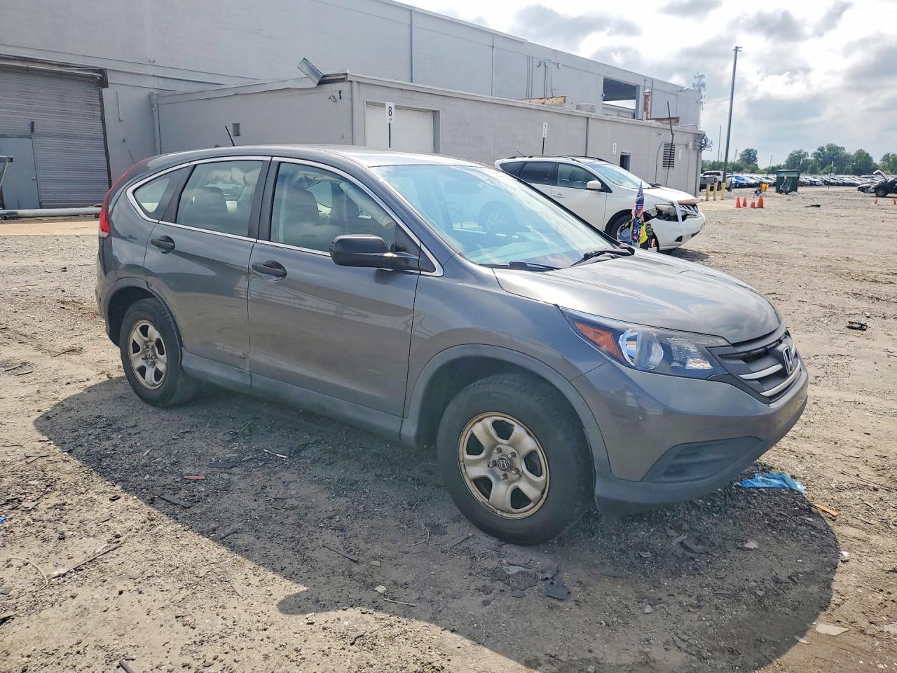 2014 Honda Cr-v Lx Charcoal vin: 5J6RM3H34EL021946