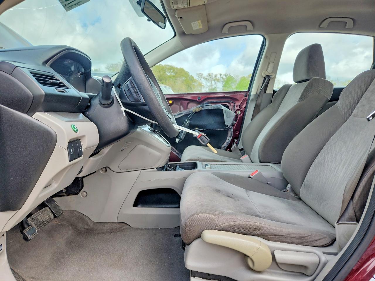 2014 Honda Cr-v Lx Maroon vin: 5J6RM3H34EL029383