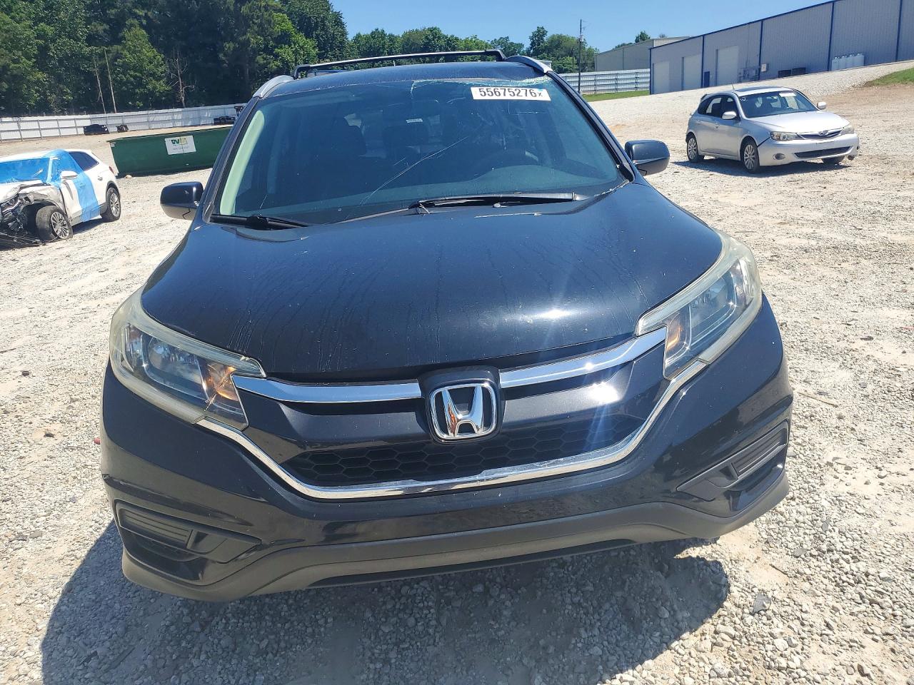 2016 Honda Cr-v Lx Черный vin: 5J6RM3H34GL020492