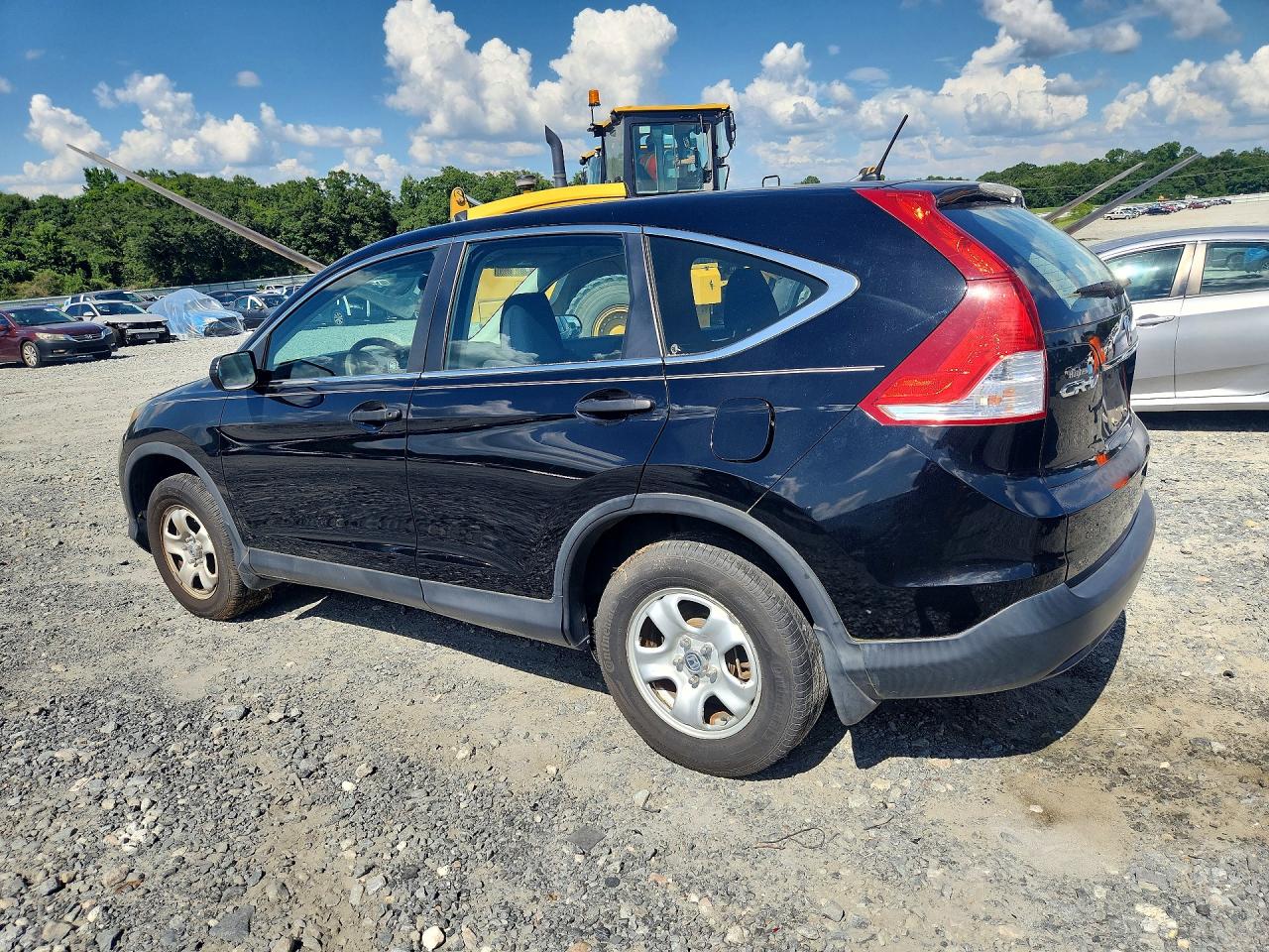 2012 Honda Cr-v Lx Black vin: 5J6RM3H35CL012623