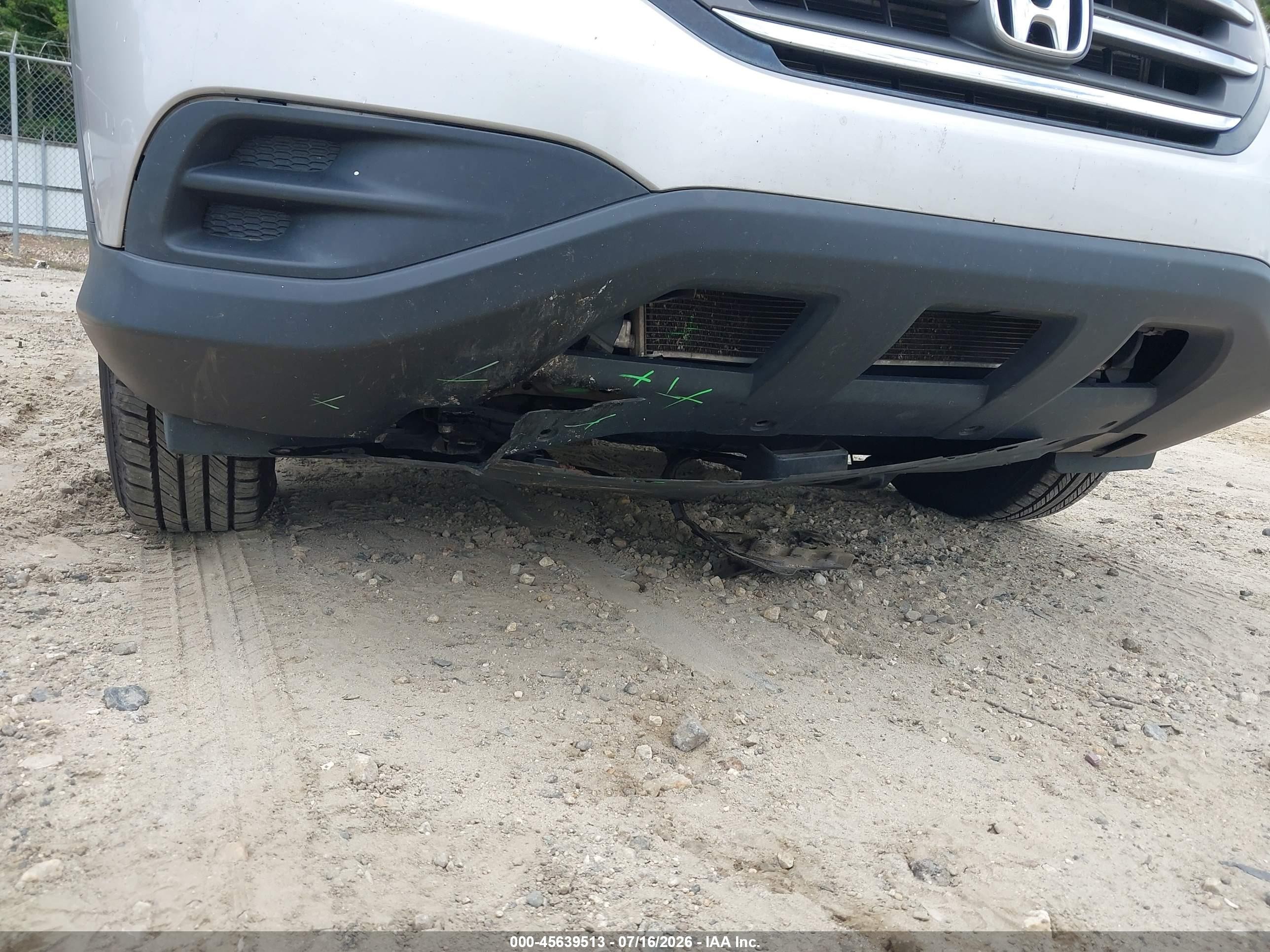 2012 Honda Cr-v Lx Silver vin: 5J6RM3H35CL024352