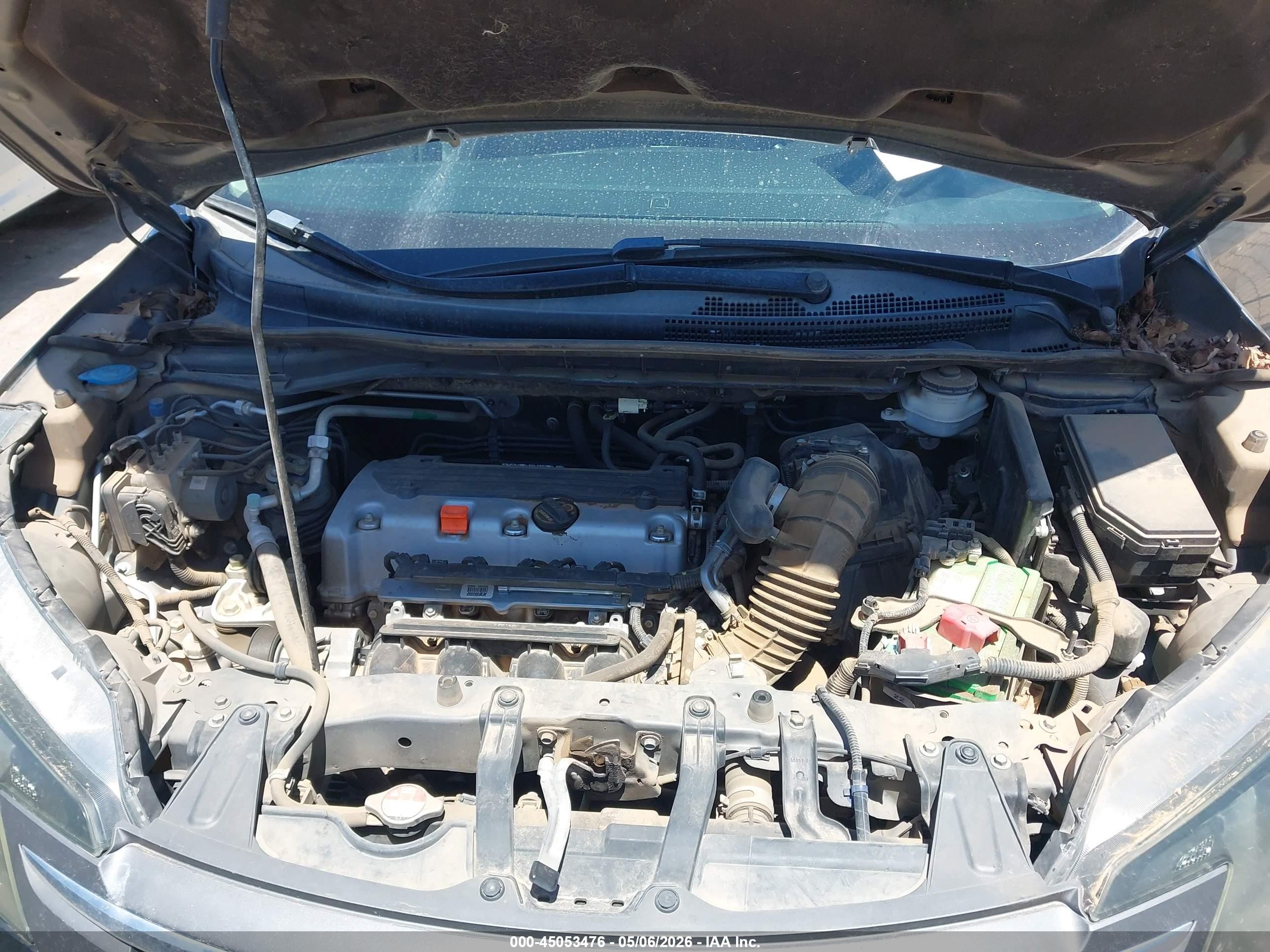 2013 Honda Cr-v Lx Серый vin: 5J6RM3H35DL034090
