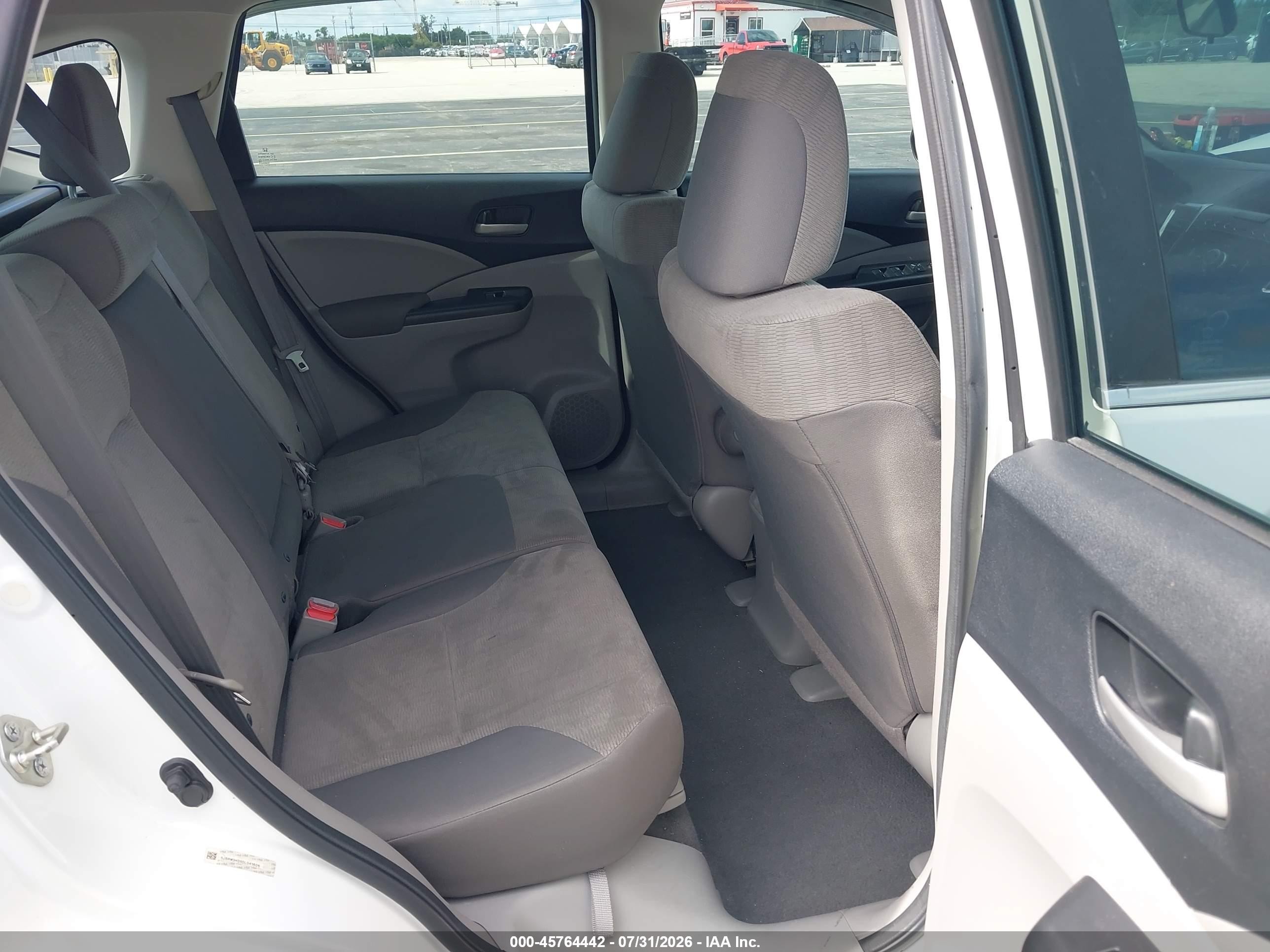 2013 Honda Cr-v Lx Белый vin: 5J6RM3H35DL041606