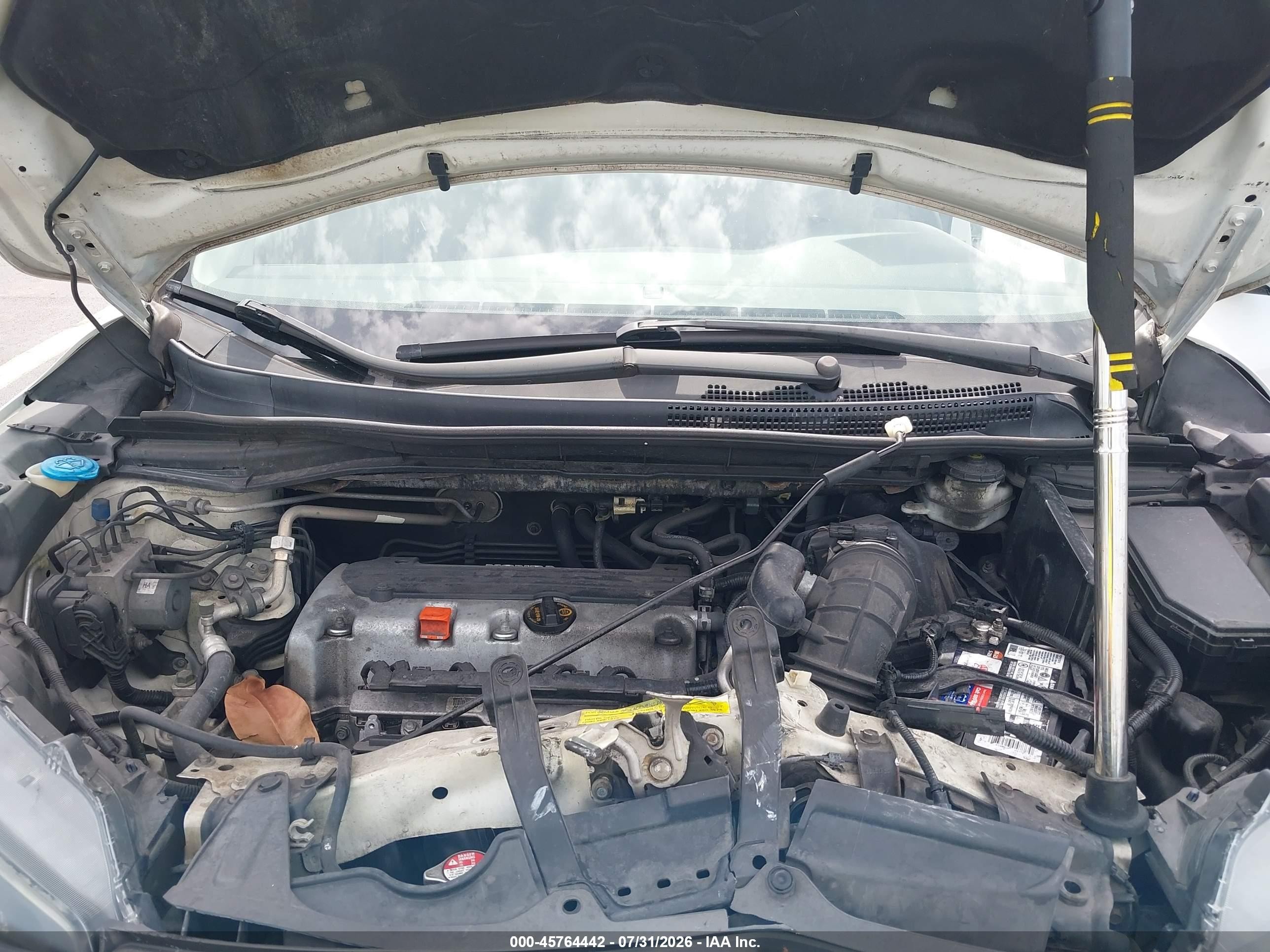 2013 Honda Cr-v Lx Белый vin: 5J6RM3H35DL041606