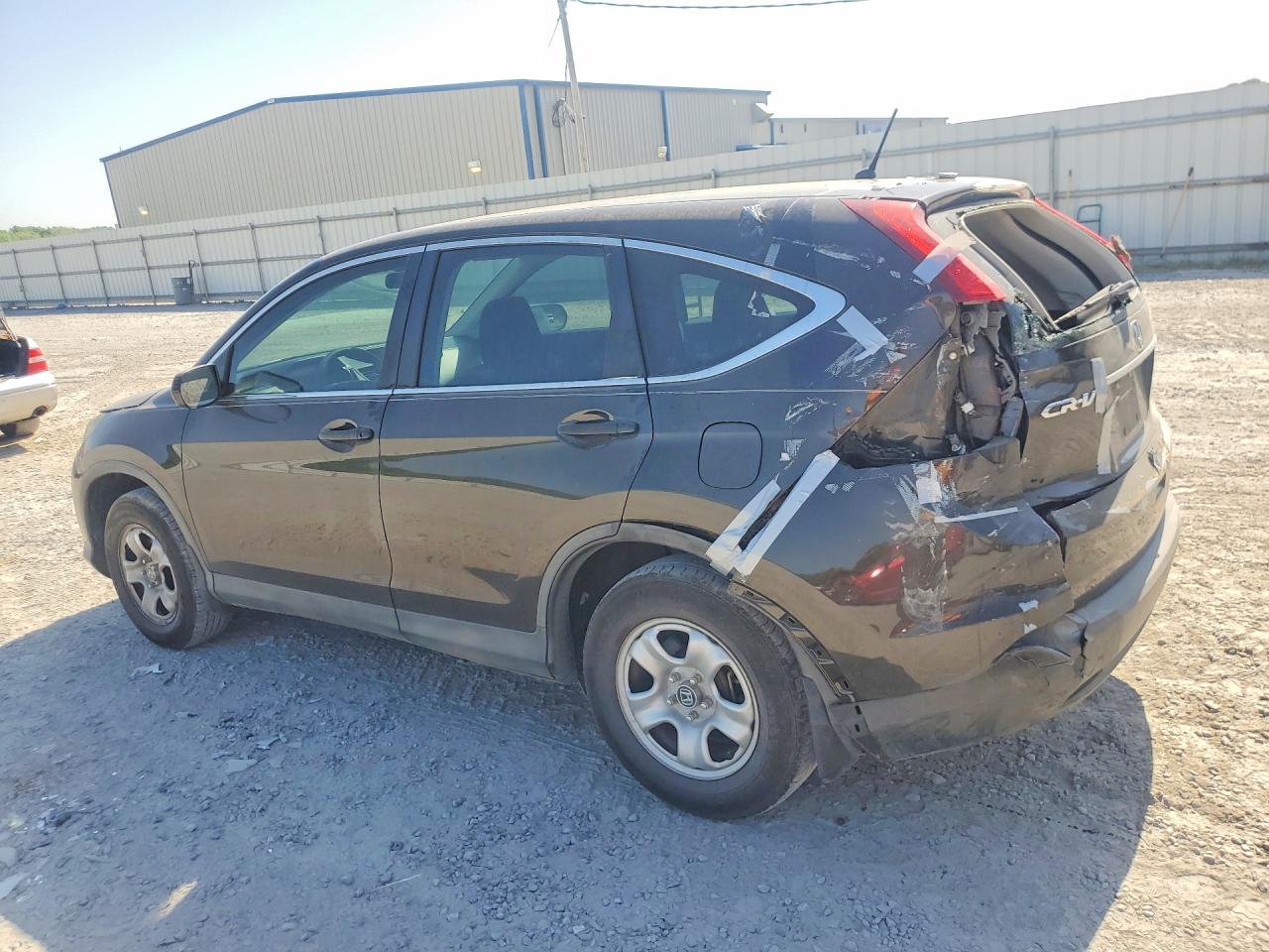 2013 Honda Cr-v Lx Green vin: 5J6RM3H35DL045462