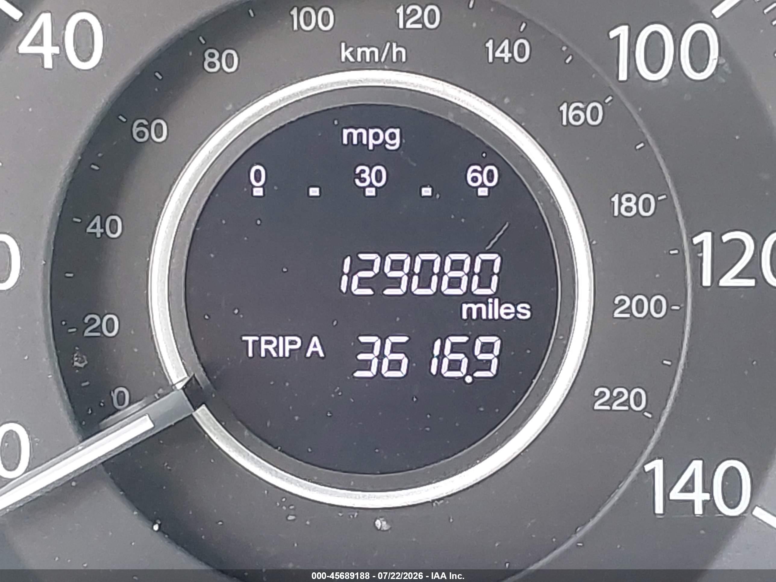 2014 Honda Cr-v Lx Gray vin: 5J6RM3H35EL013743