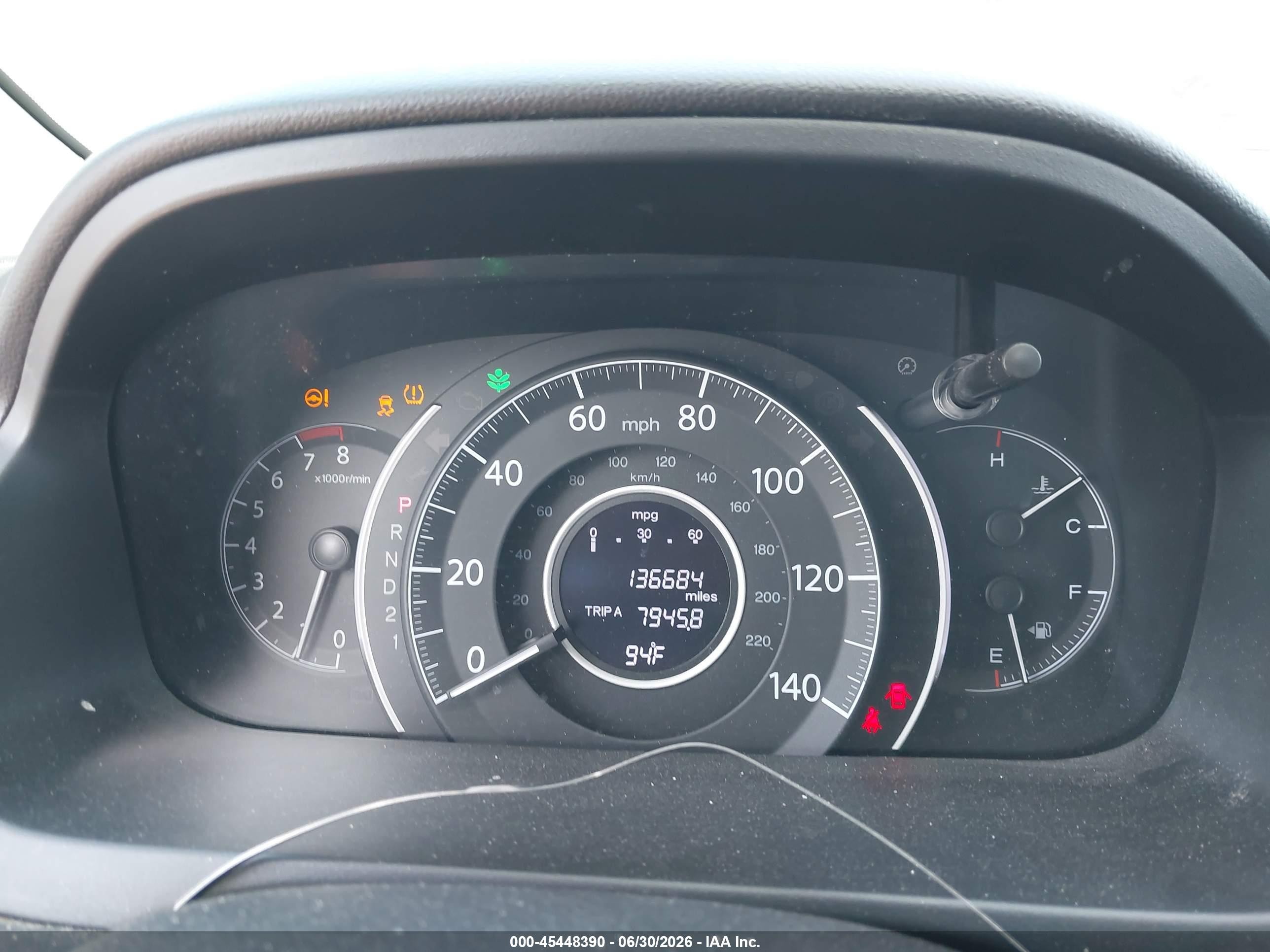 2014 Honda Cr-v Lx Темно-бордовый vin: 5J6RM3H35EL021888