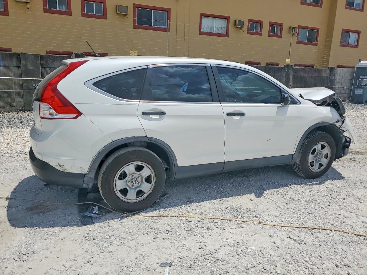 2013 Honda Cr-v Lx Белый vin: 5J6RM3H36DL015645