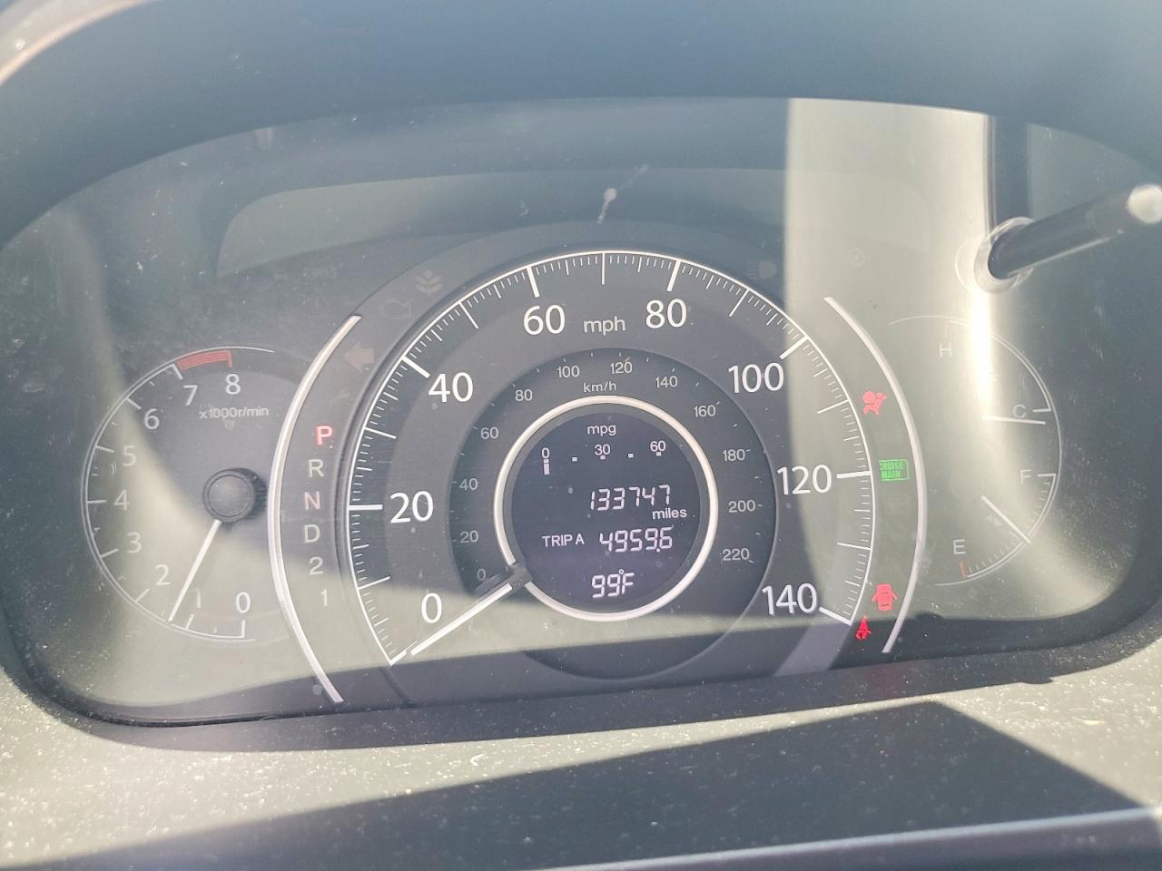 2013 Honda Cr-v Lx Белый vin: 5J6RM3H36DL015645