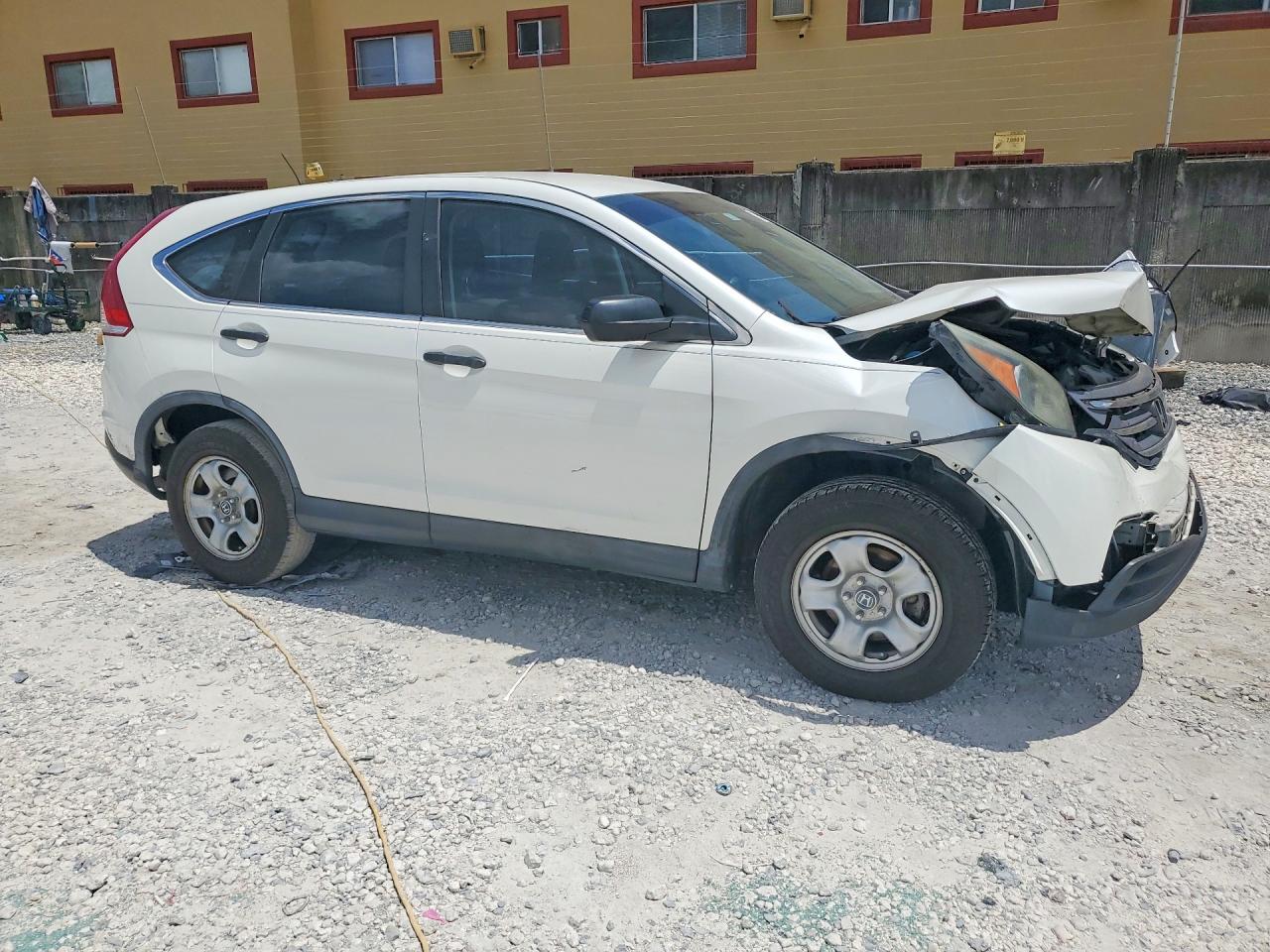 2013 Honda Cr-v Lx Белый vin: 5J6RM3H36DL015645