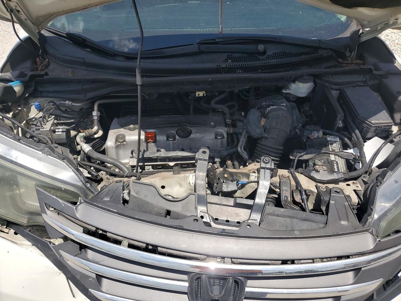 2013 Honda Cr-v Lx Белый vin: 5J6RM3H36DL015645
