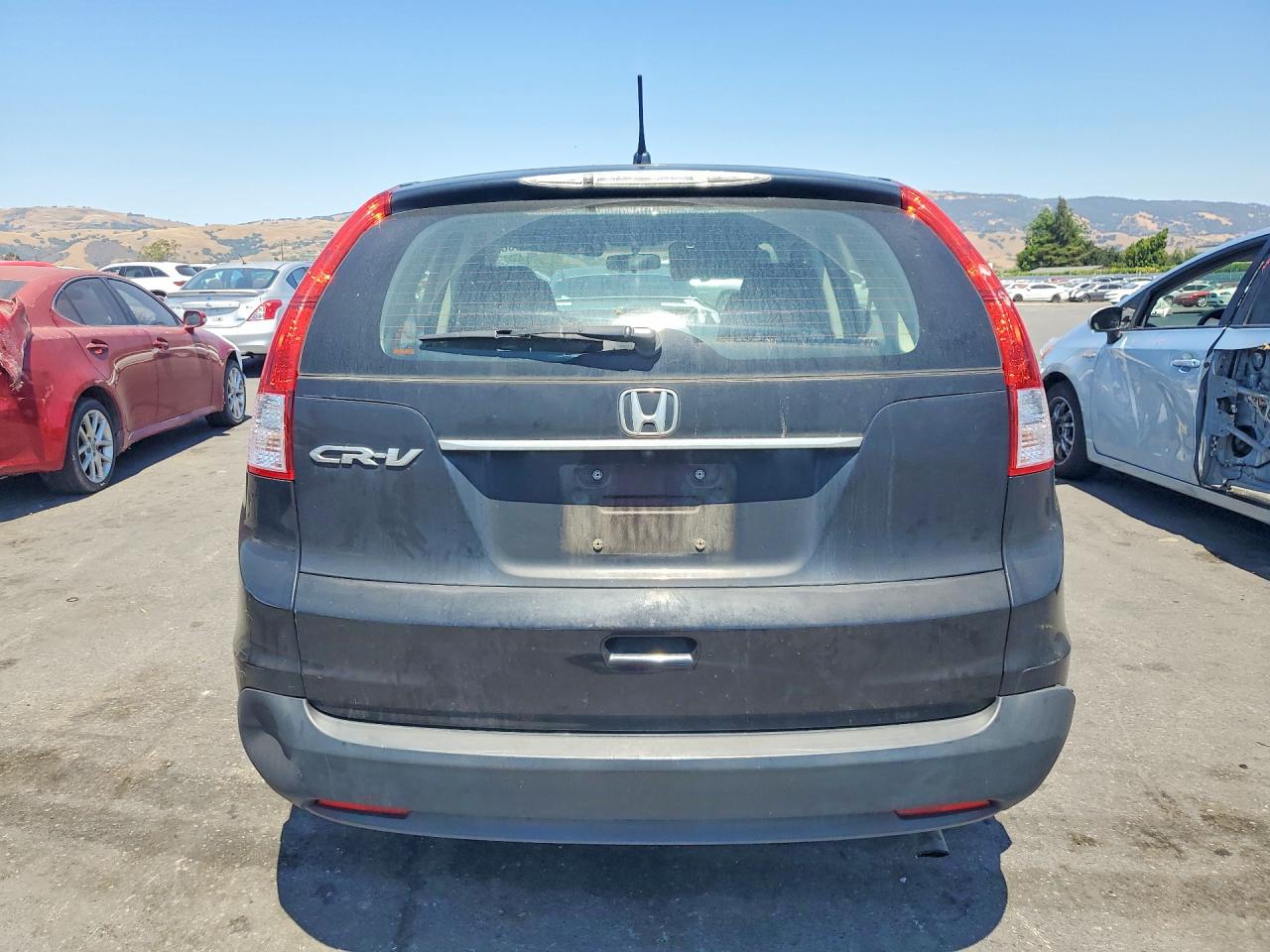 2013 Honda Cr-v Lx Gray vin: 5J6RM3H36DL018996