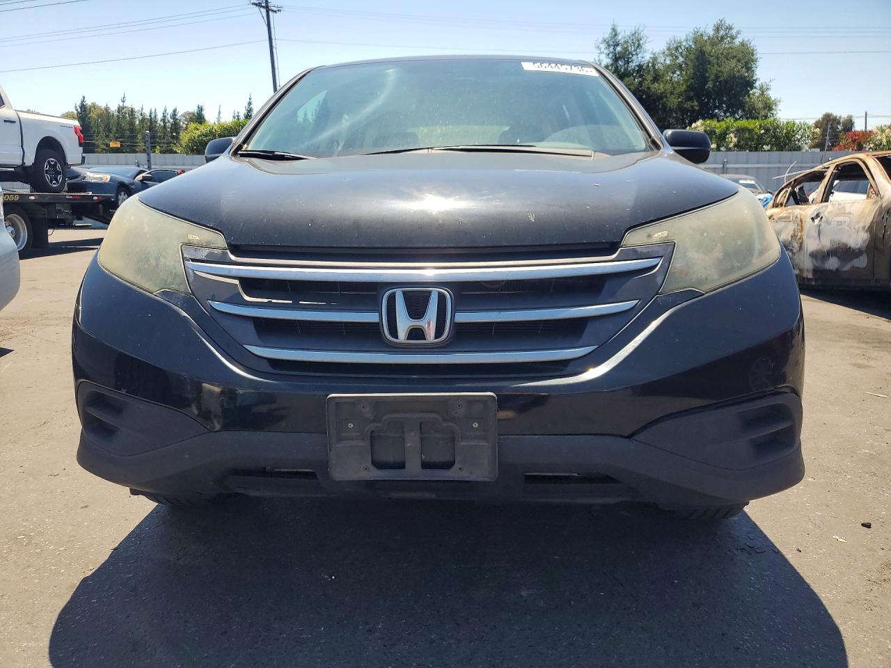 2013 Honda Cr-v Lx Gray vin: 5J6RM3H36DL018996