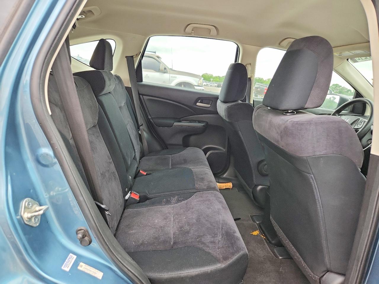2013 Honda Cr-v Lx Blue vin: 5J6RM3H36DL046183