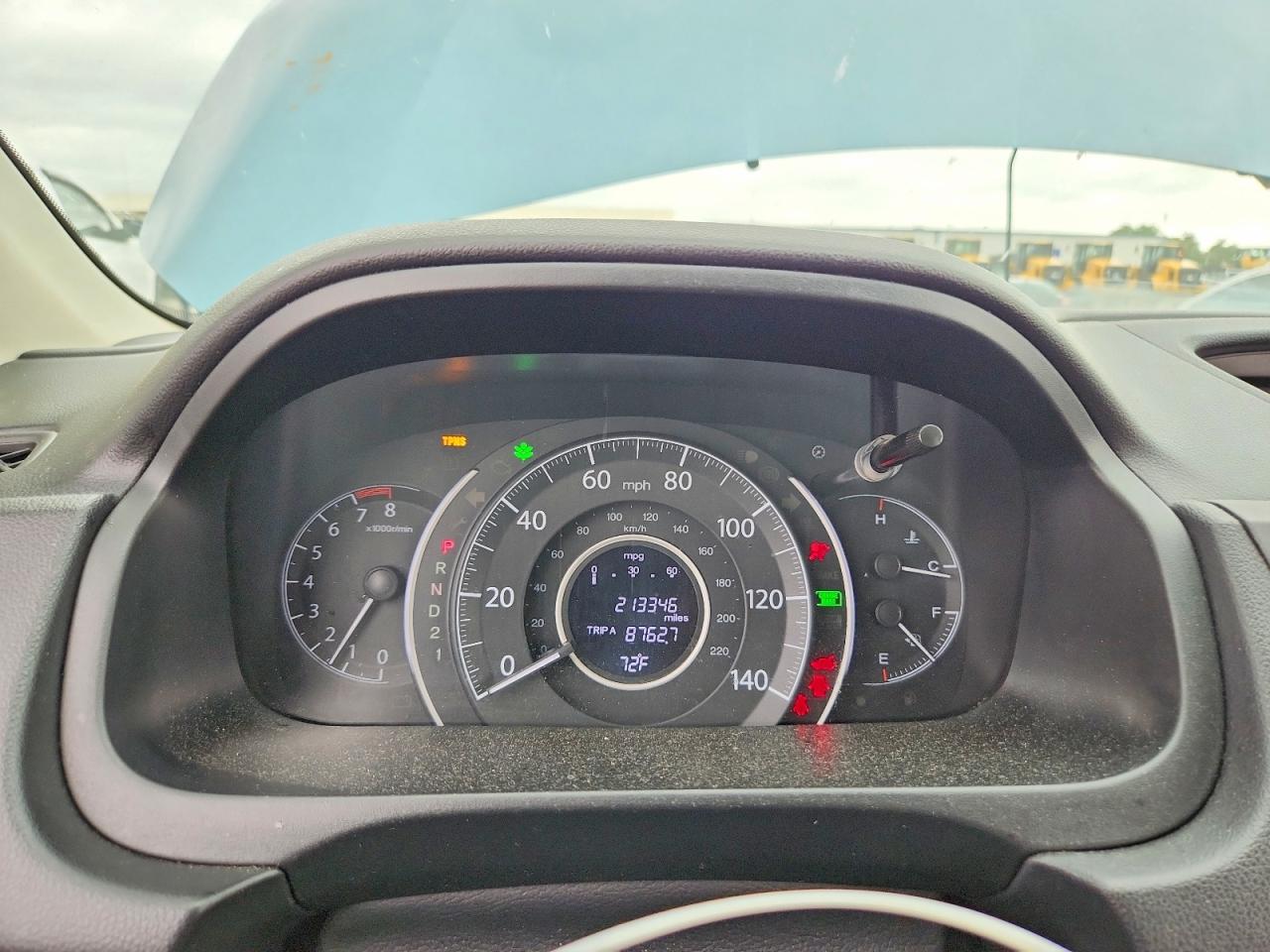 2013 Honda Cr-v Lx Blue vin: 5J6RM3H36DL046183
