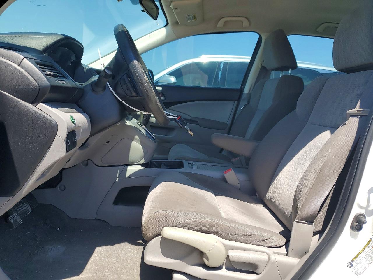 2014 Honda Cr-v Lx White vin: 5J6RM3H36EL004758