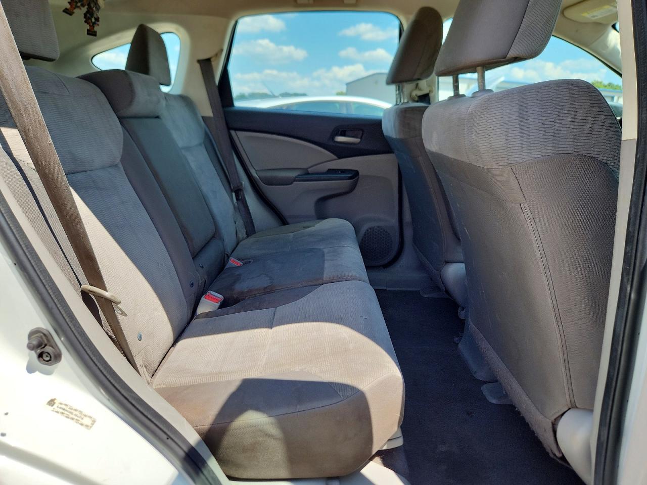 2014 Honda Cr-v Lx White vin: 5J6RM3H36EL004775