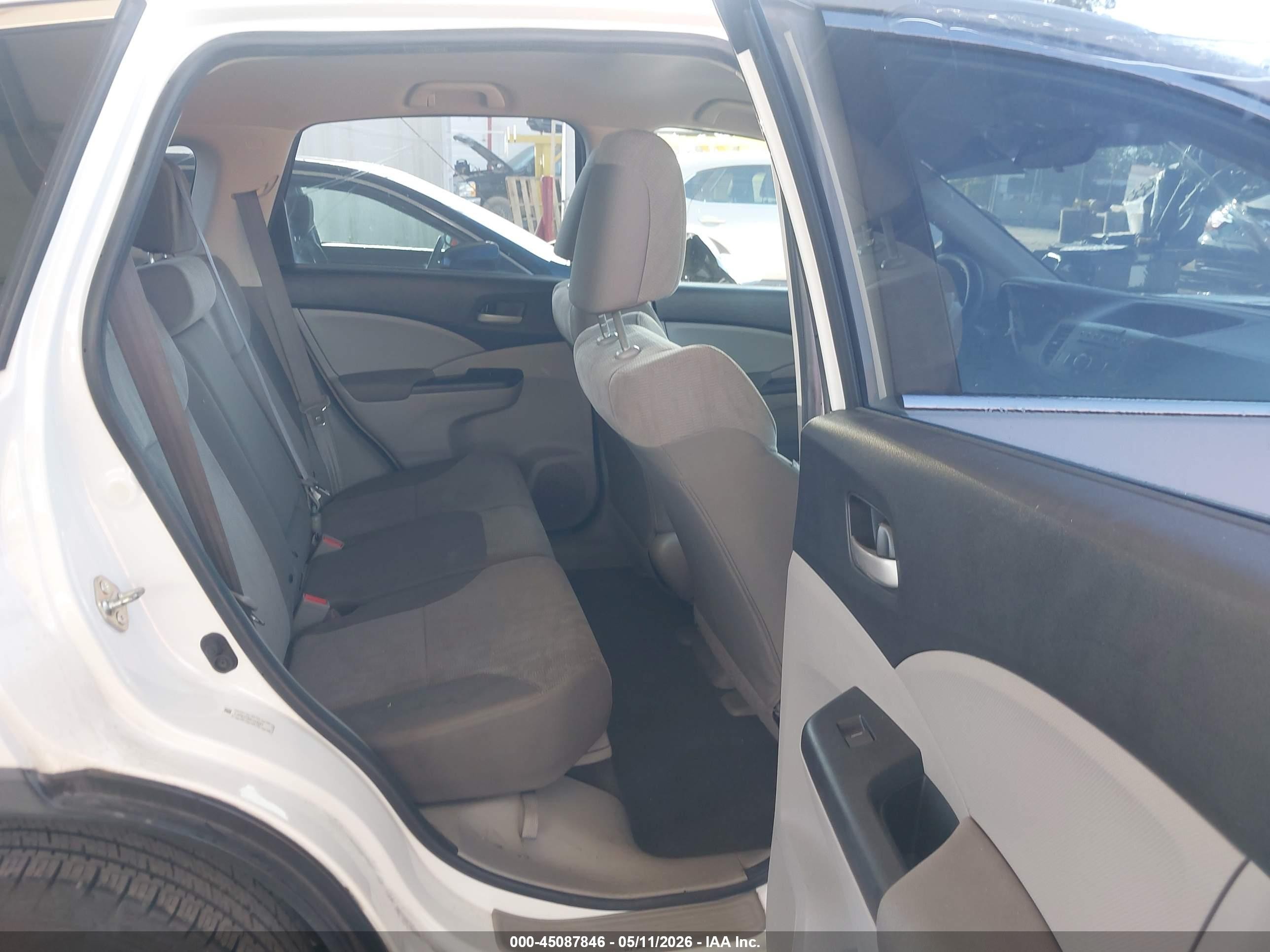 2014 Honda Cr-v Lx Белый vin: 5J6RM3H36EL008065