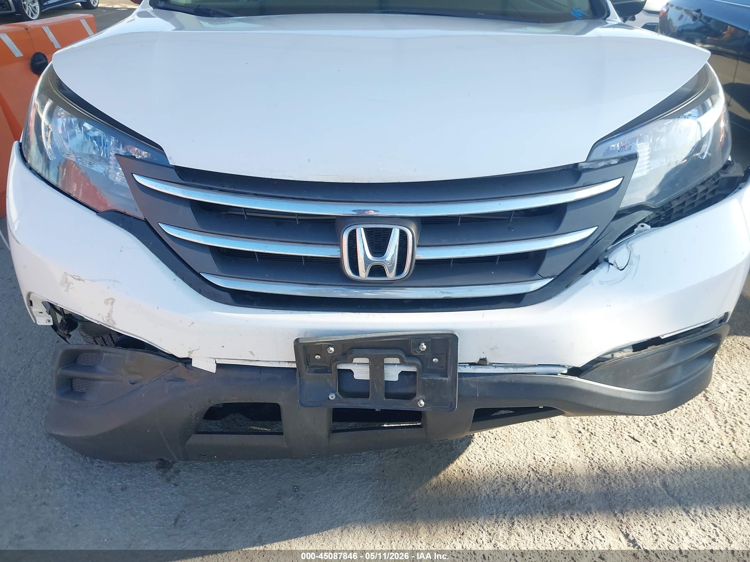 2014 Honda Cr-v Lx Белый vin: 5J6RM3H36EL008065