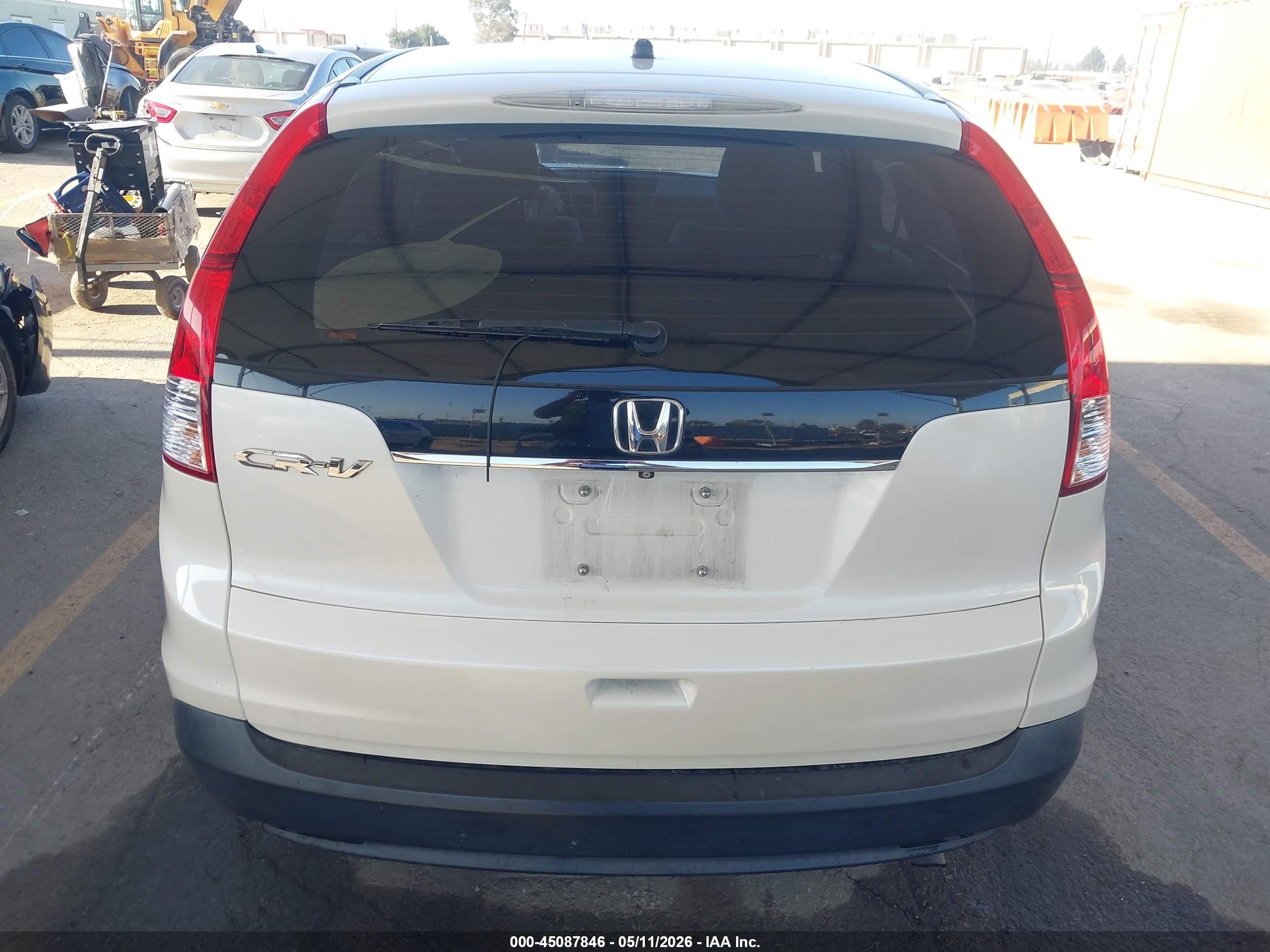 2014 Honda Cr-v Lx Белый vin: 5J6RM3H36EL008065