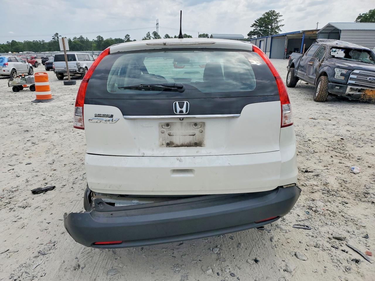 2014 Honda Cr-v Lx Белый vin: 5J6RM3H36EL032639